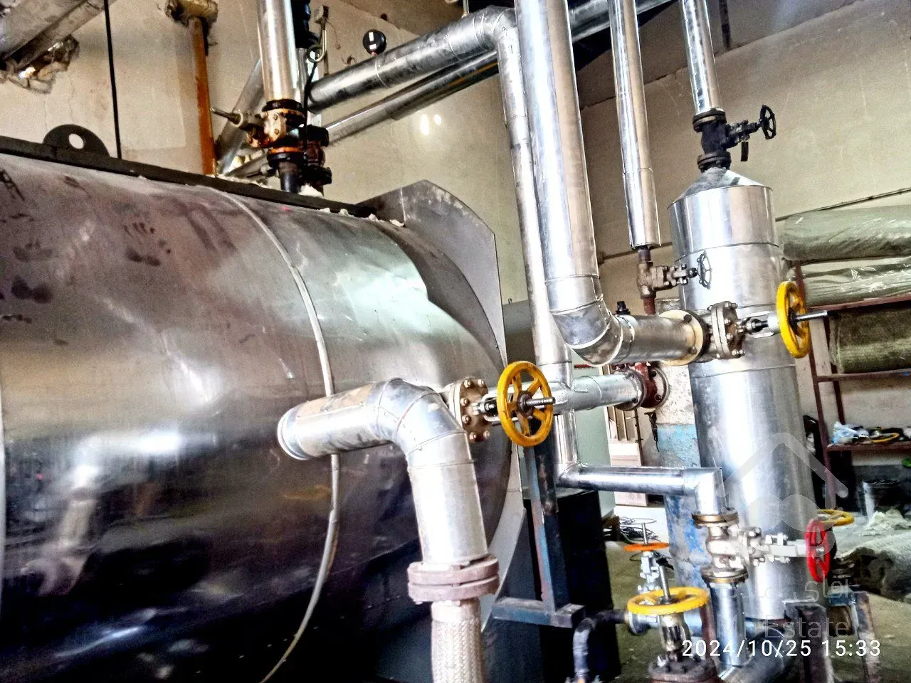 عایق کاری مخازن در کرج تهران تبریز رشت عایق کاری موتورخانه مخازن کانال لوله چیلر داک بویلر عایق‌بندی لوله