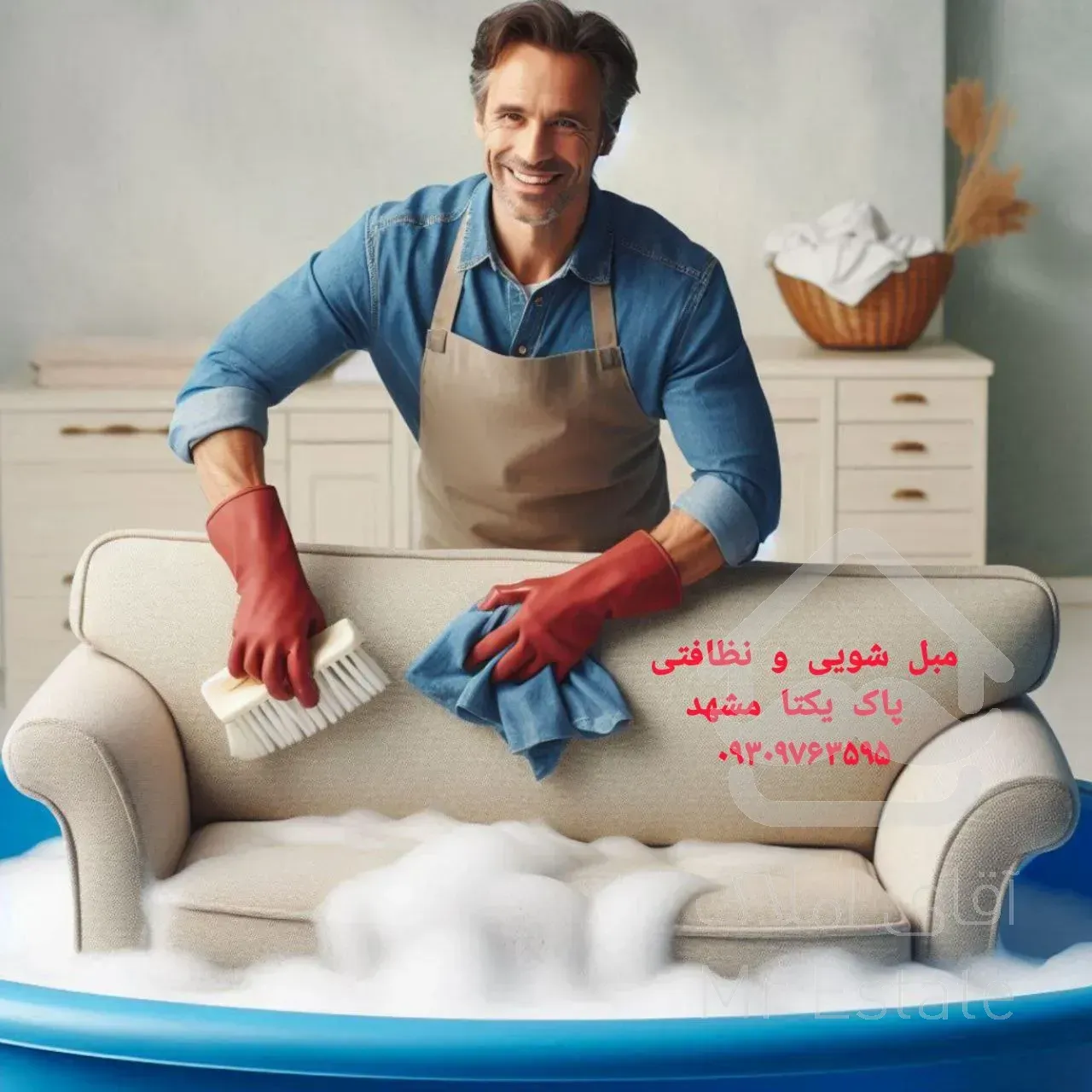 نظافتی و مبل شویی پاک یکتا مشهد