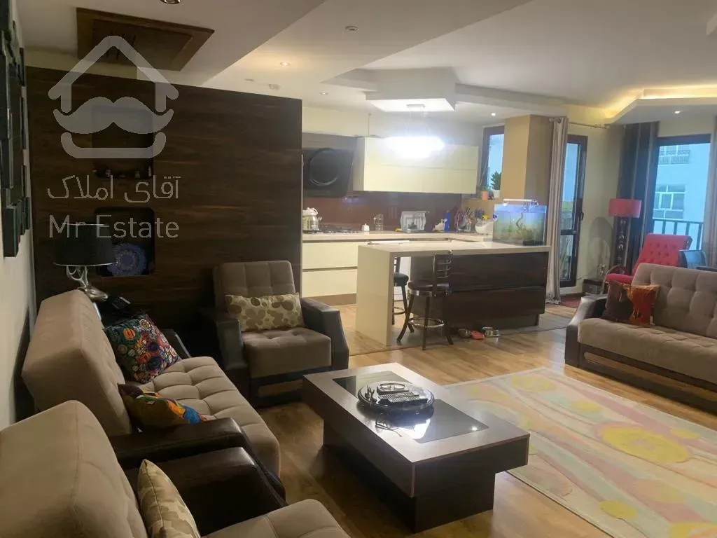 فروش آپارتمان ۱۱۲ متر تاپ لوکیشن سعادت آباد