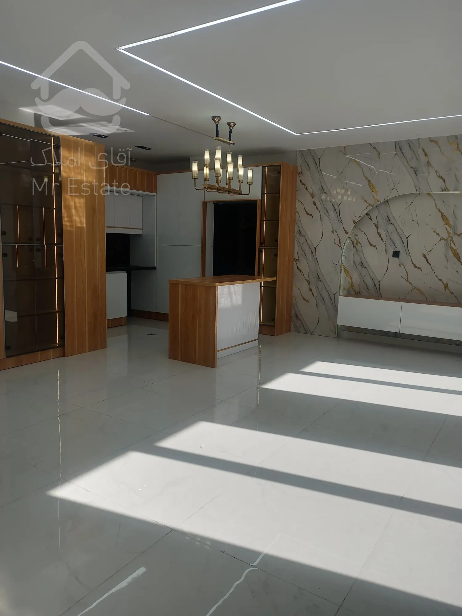 فروش آپارتمان ۷۵ متری دیزاین کامل در اندیشه