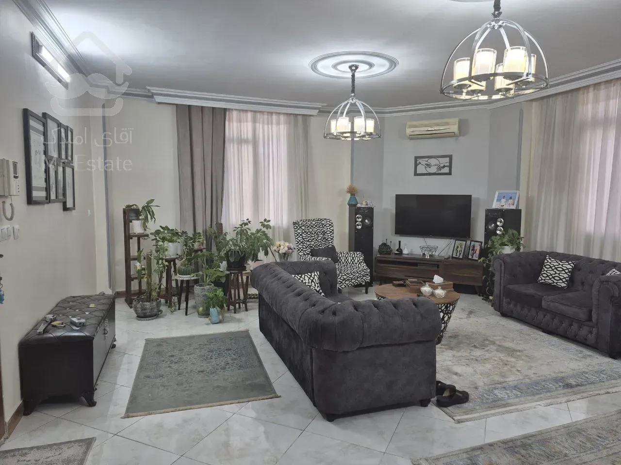 آپارتمان ۶۶ متر،غرق نور