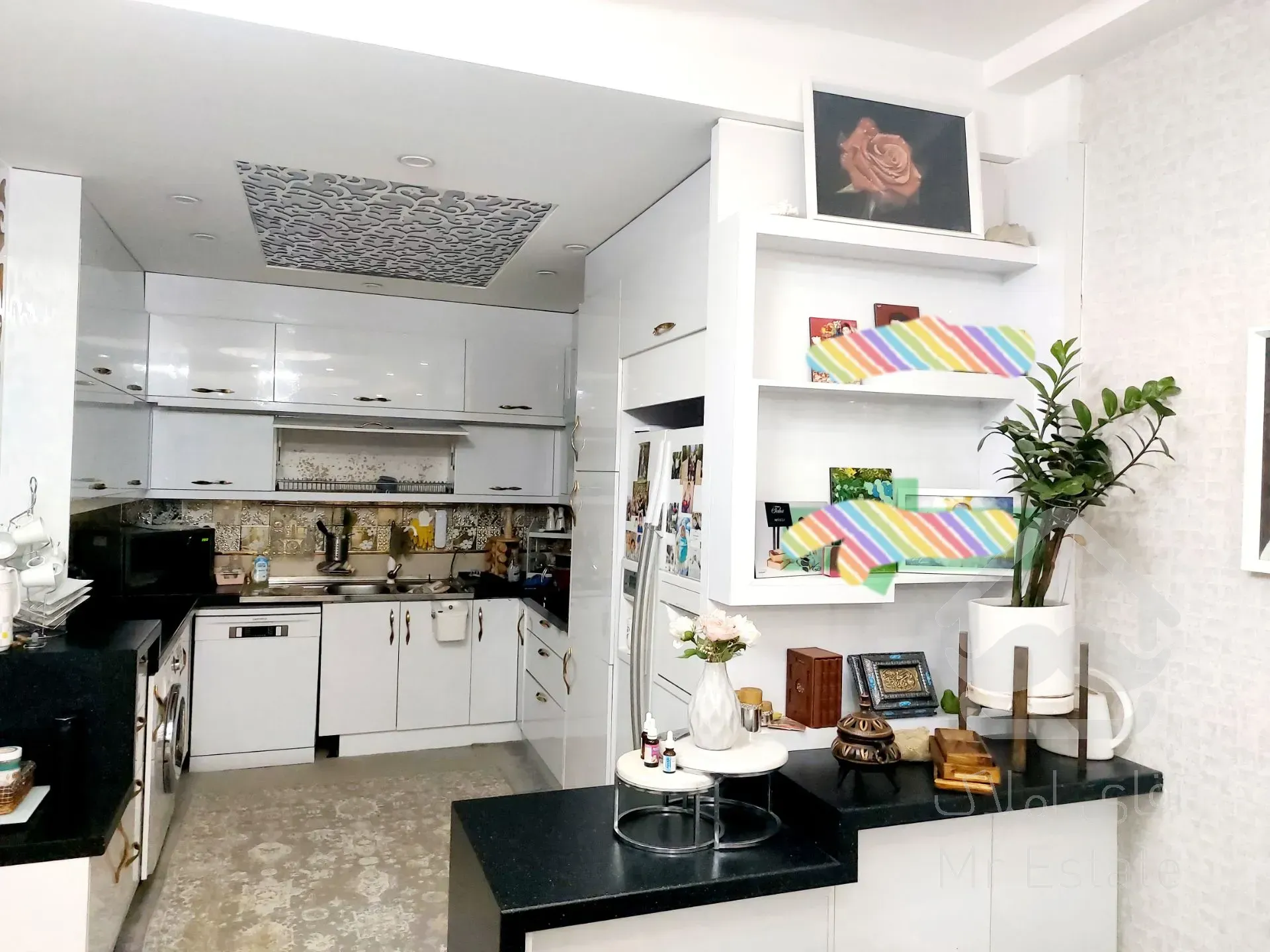 فروش آپارتمان 120 متری 2 خواب شهرک ولیعصر