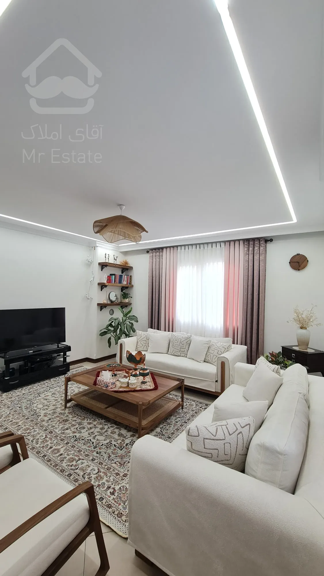 ۵۰ متری بازسازی شده با نور بی نظیر