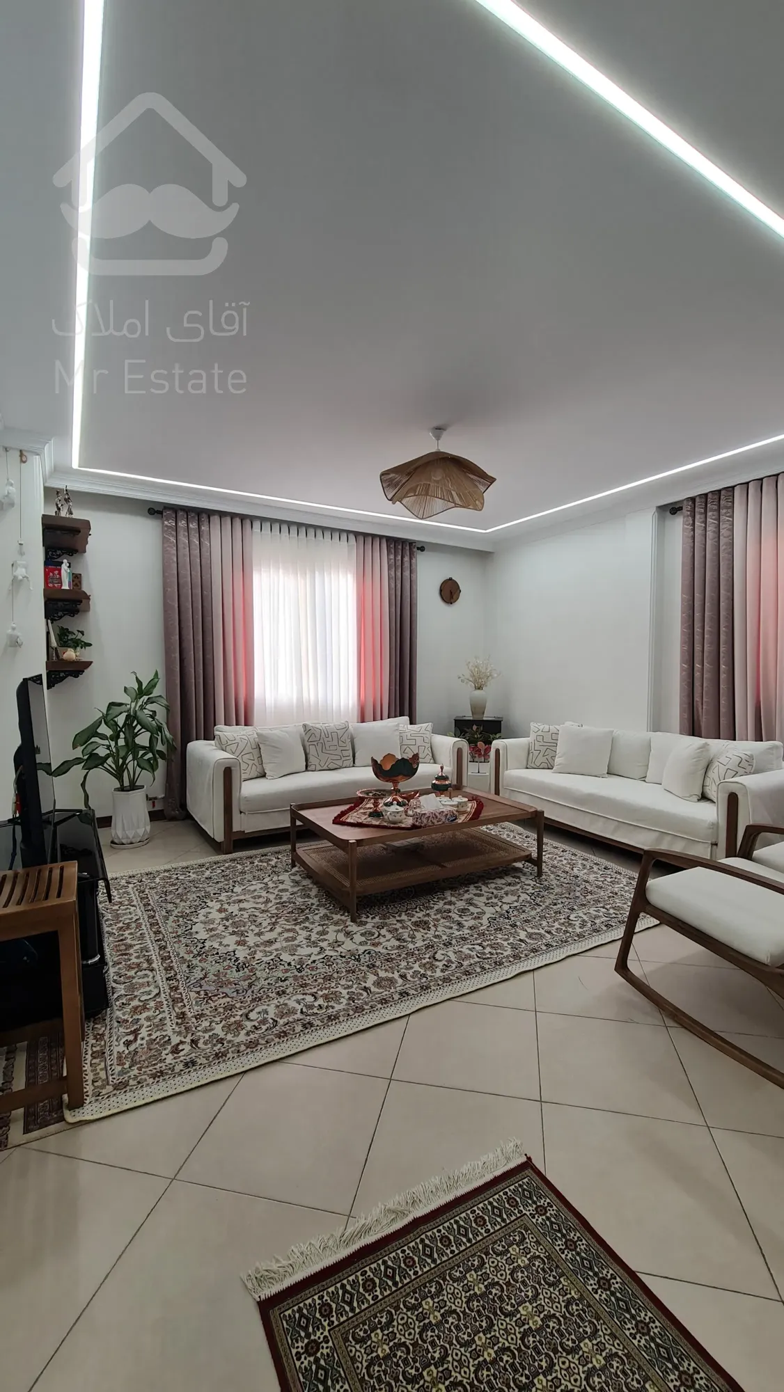 ۵۰ متری بازسازی شده با نور بی نظیر