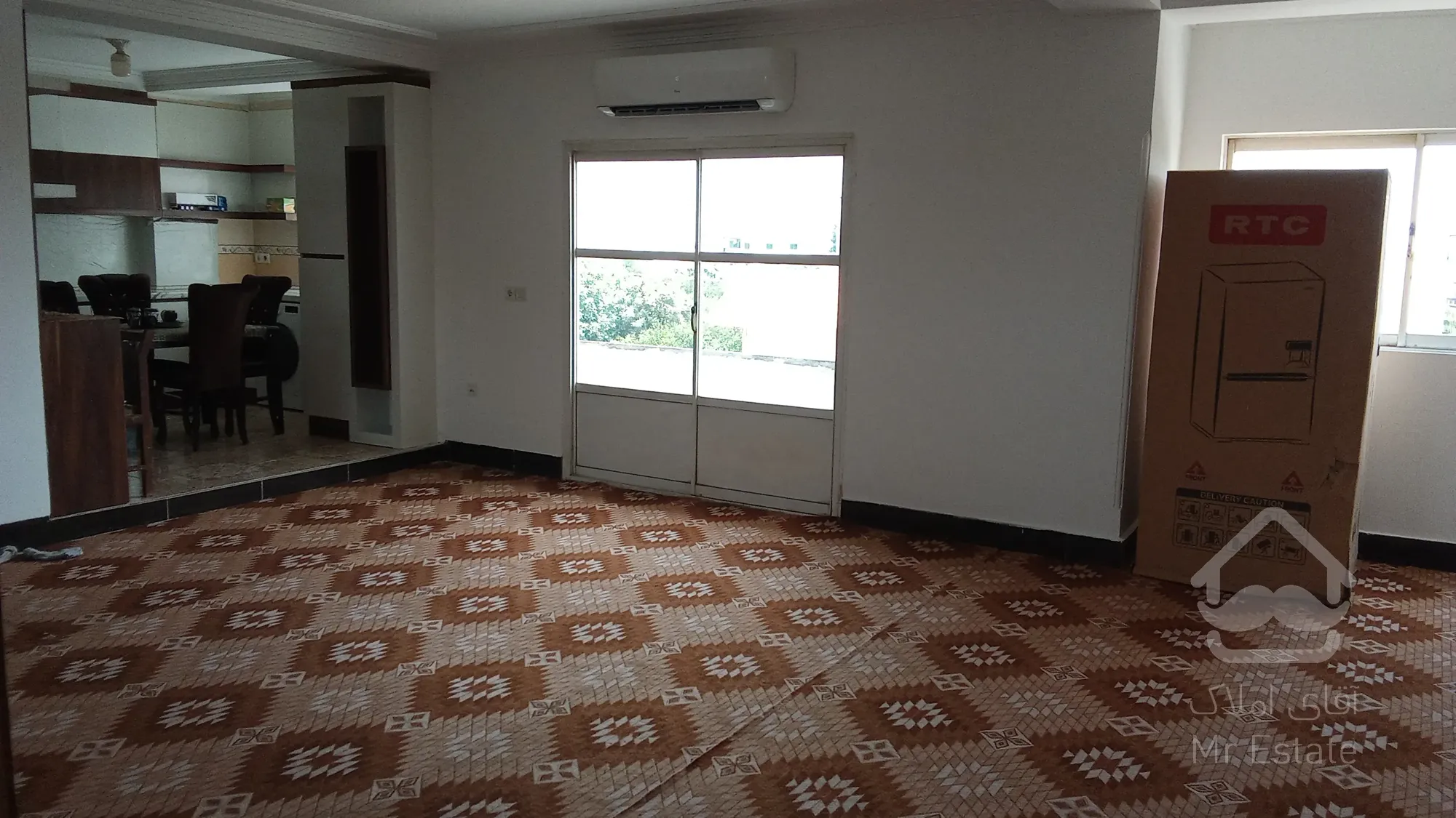 رهن آپارتمان تک خواب در قائمشهر جاده نظامی