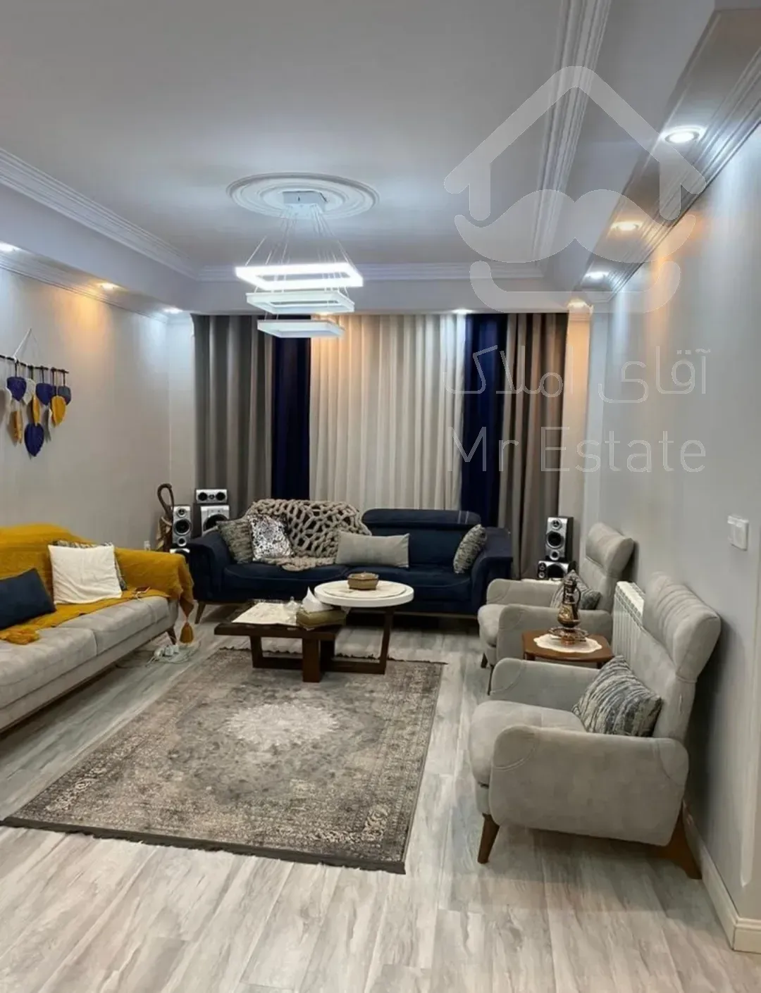 آپارتمان ۵۸ متری*غرق نور *خوش چیدمان