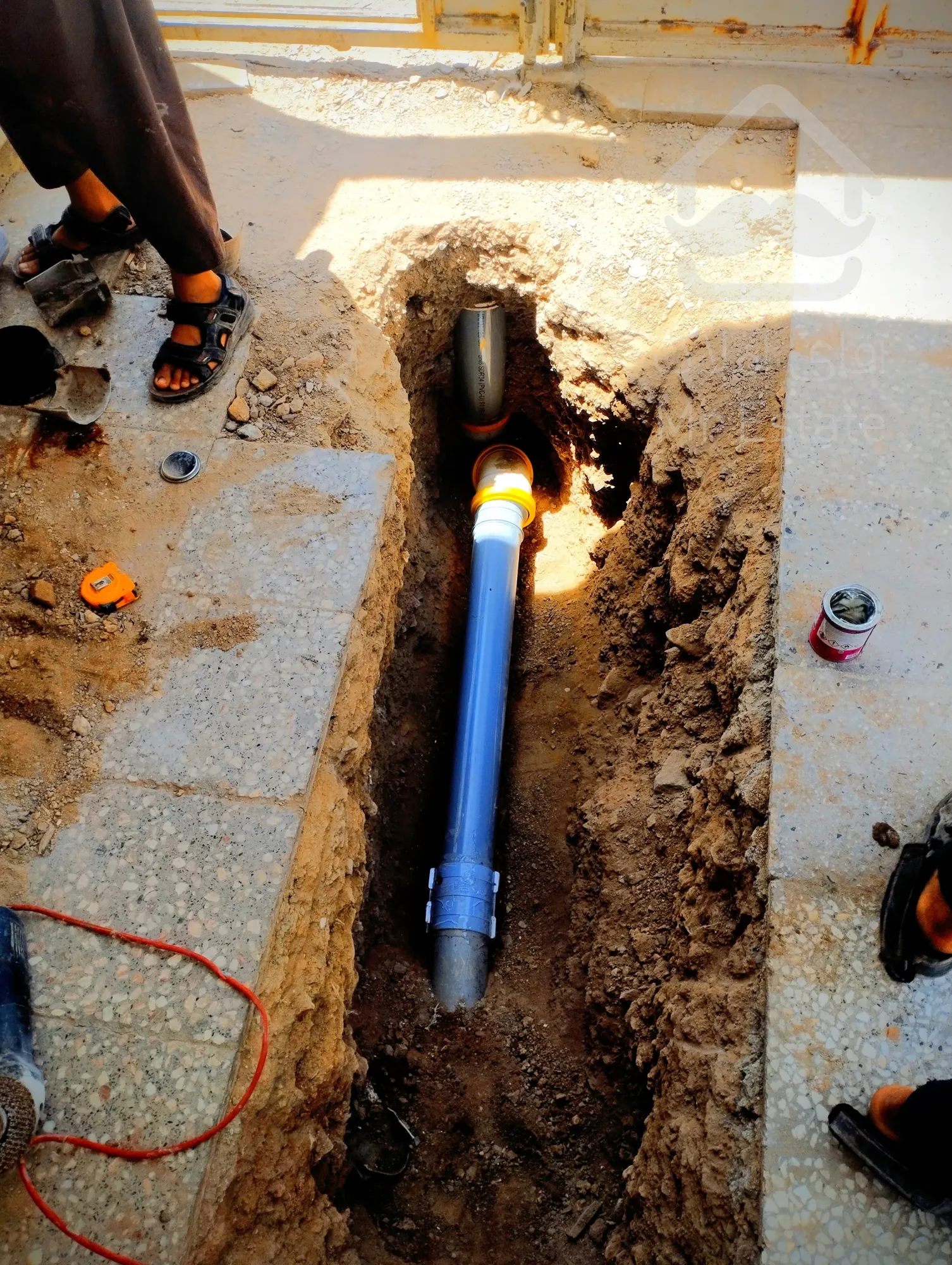 لوله کشی ولکه کاری آب فاضلاب نشتی گیری بانقطه زن