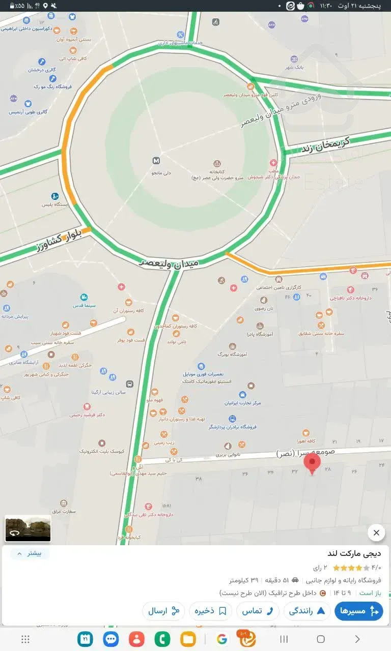 اجاره خانه ولیعصر با قیمت فوق العاده مناسب