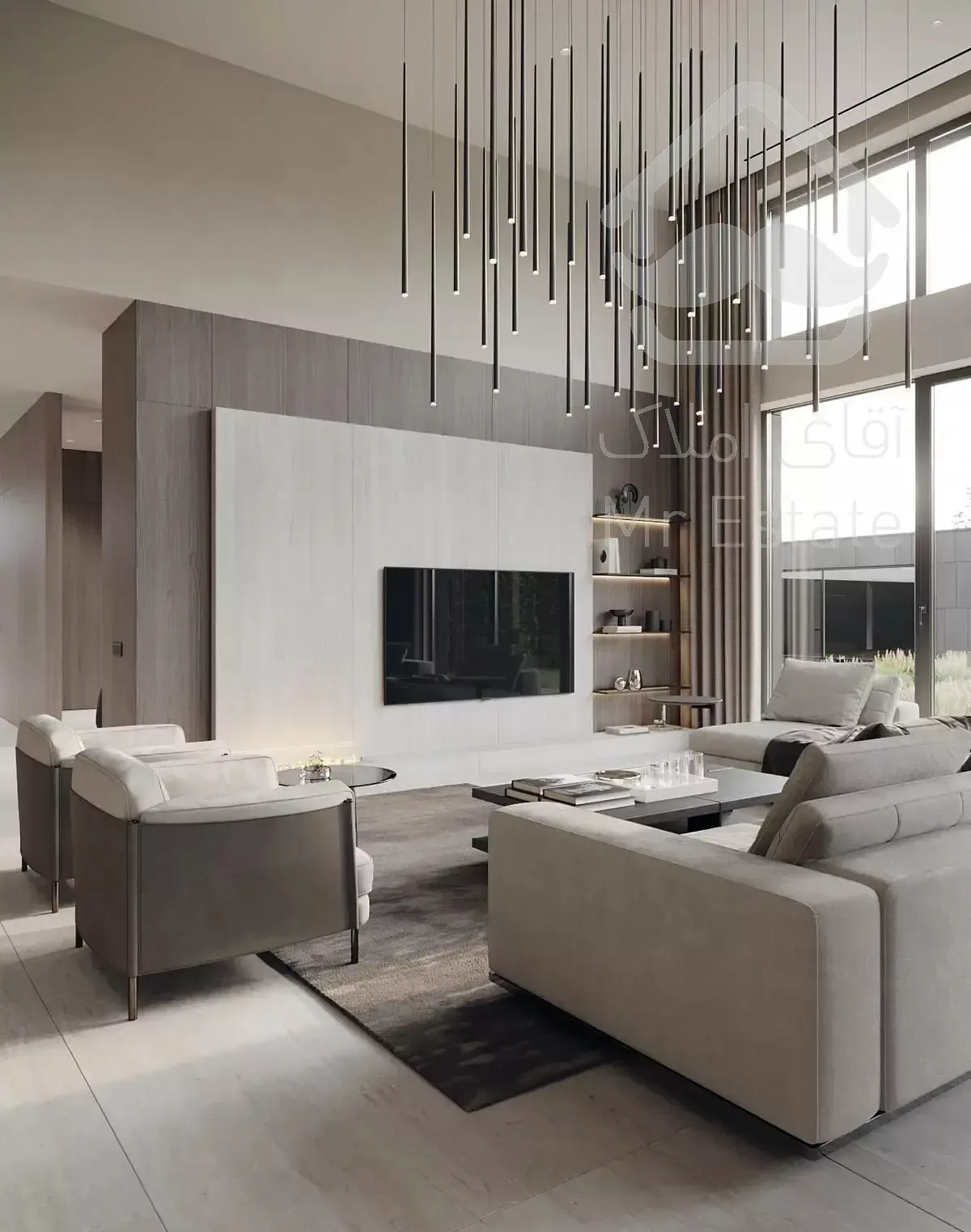 زندگی مدرن و لوکس در شمال غرب تهران | خوش نقشه، ویو ۳۶۰ و امکانات کامل رفاهی