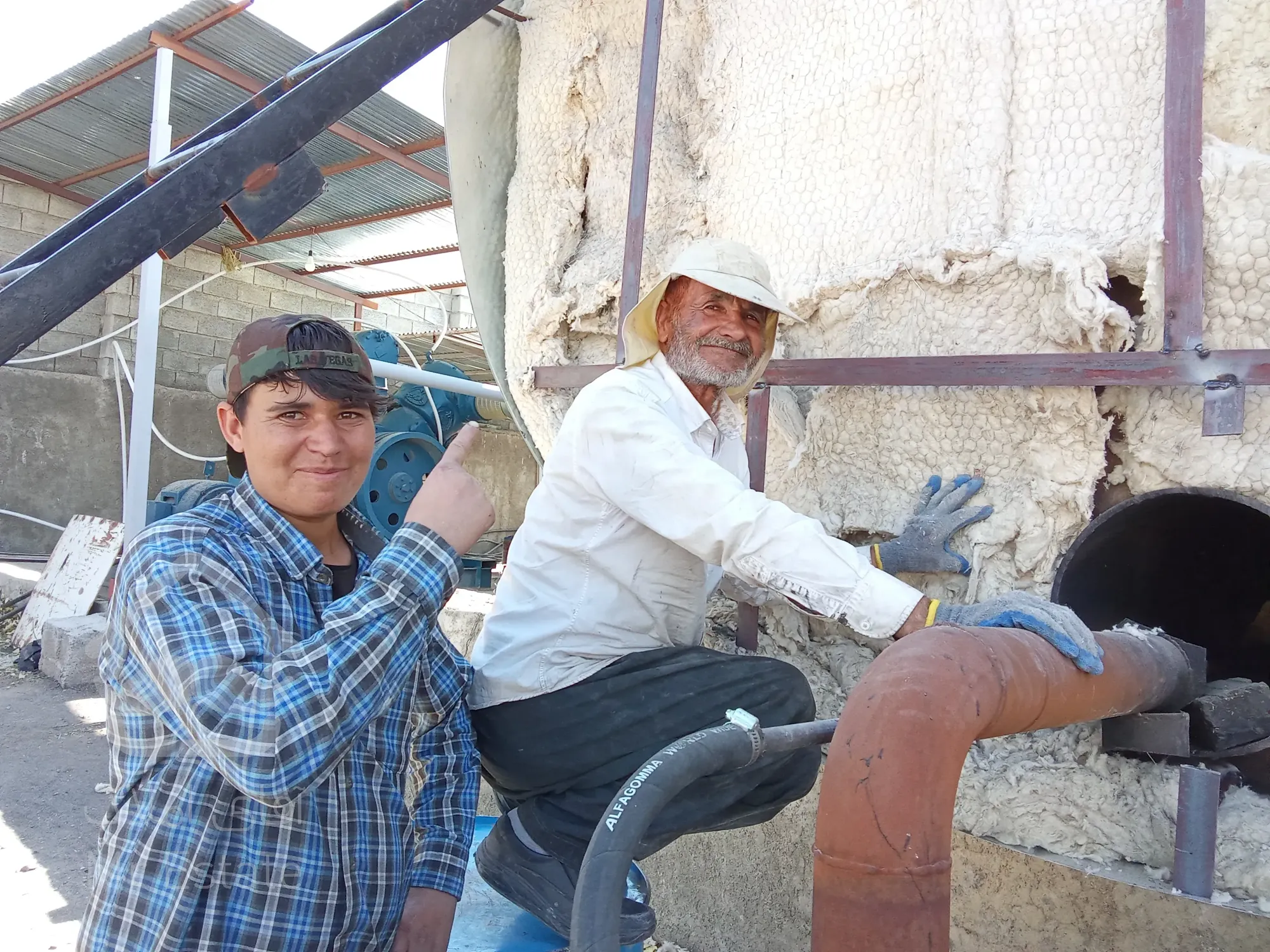 عایقکاری موتورخانه عایق کاری مخازن مخزن لوله کرج تهران قزوین عایق‌بندی