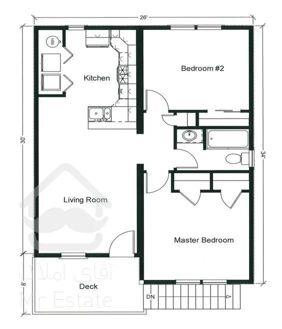 آپارتمان لوکس / خوش نقشه / برج / تهاتر / وام / قرارداد رسمی