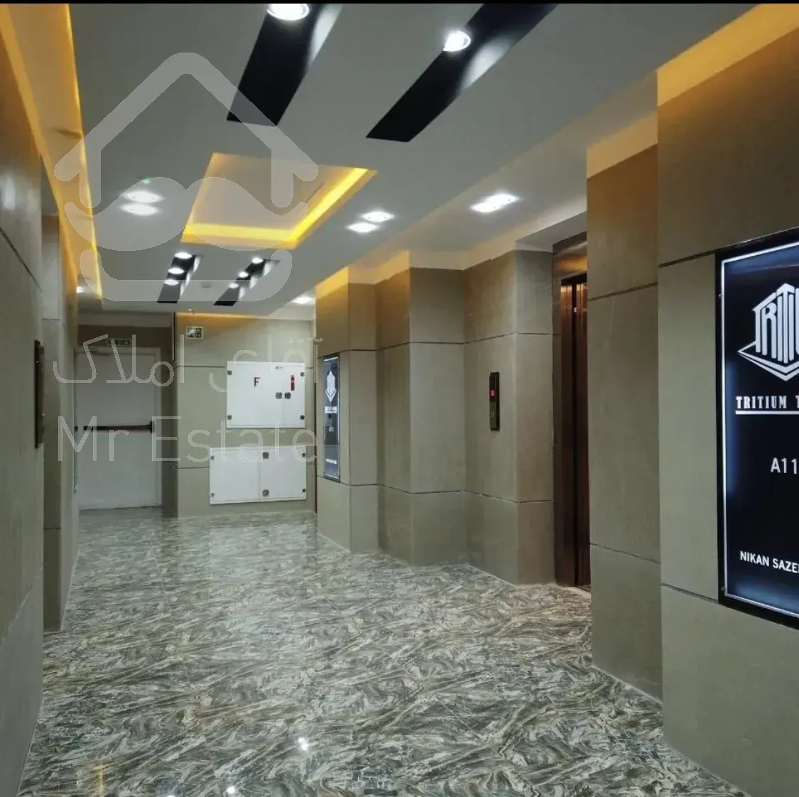 برج تریتیوم ۱۶۰ متری دریاچه چیتگر ۳خواب پنجره قدی ویو دریاچه