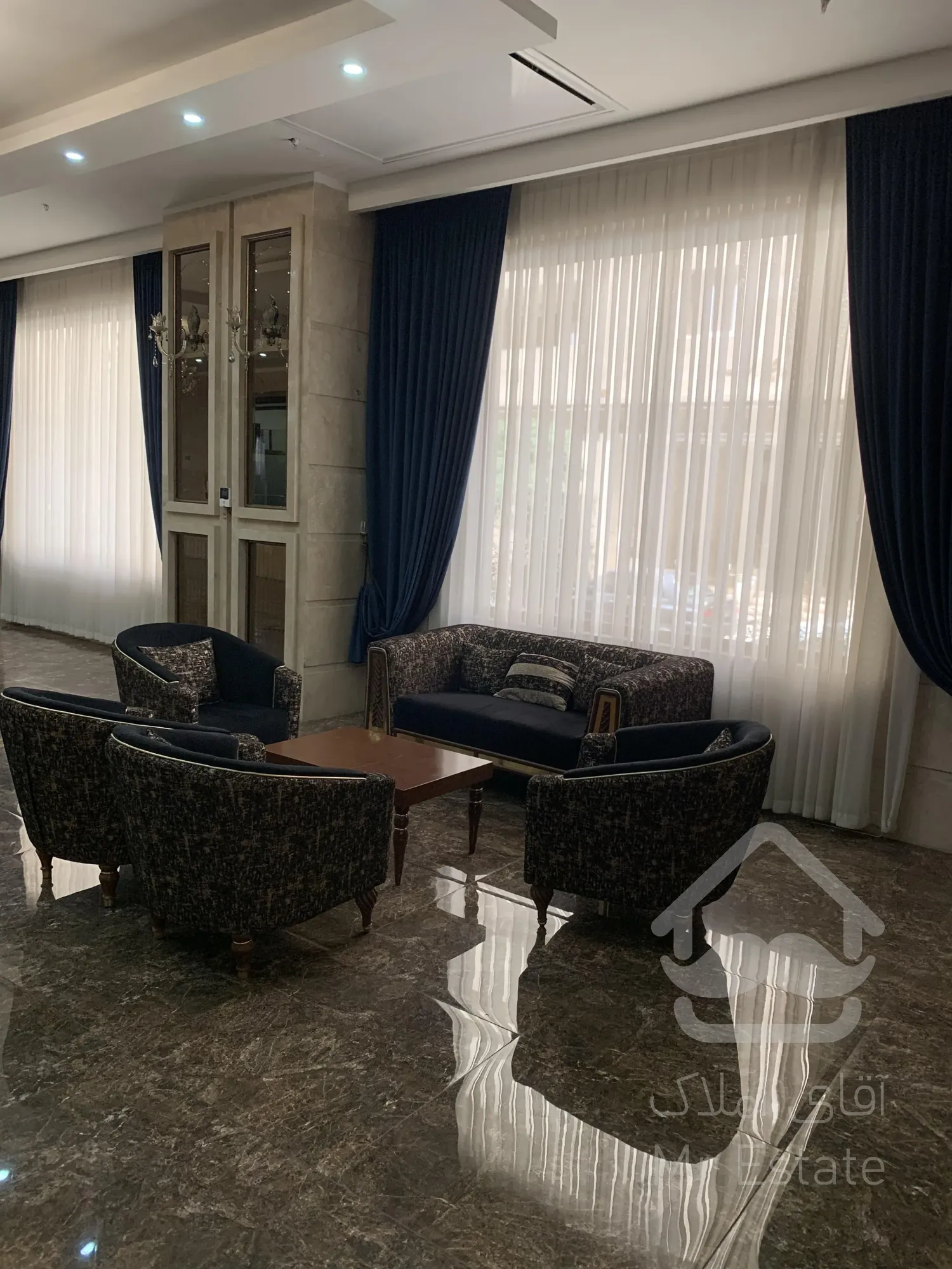 فروش آپارتمان 115 متری فول هتلینگ دو خواب در بلوار کوهک