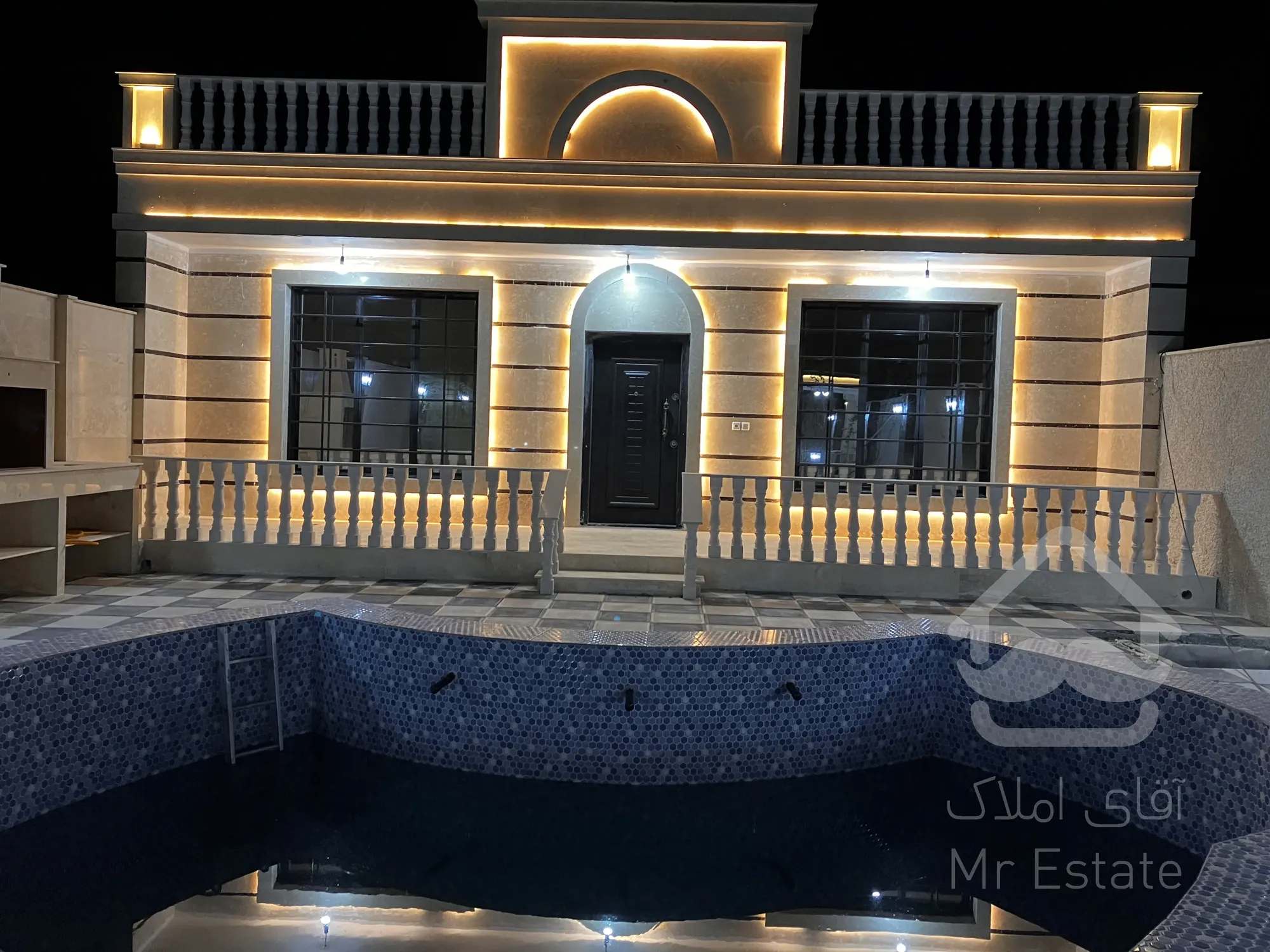 باغ ویلا نوساز کلید نخورده