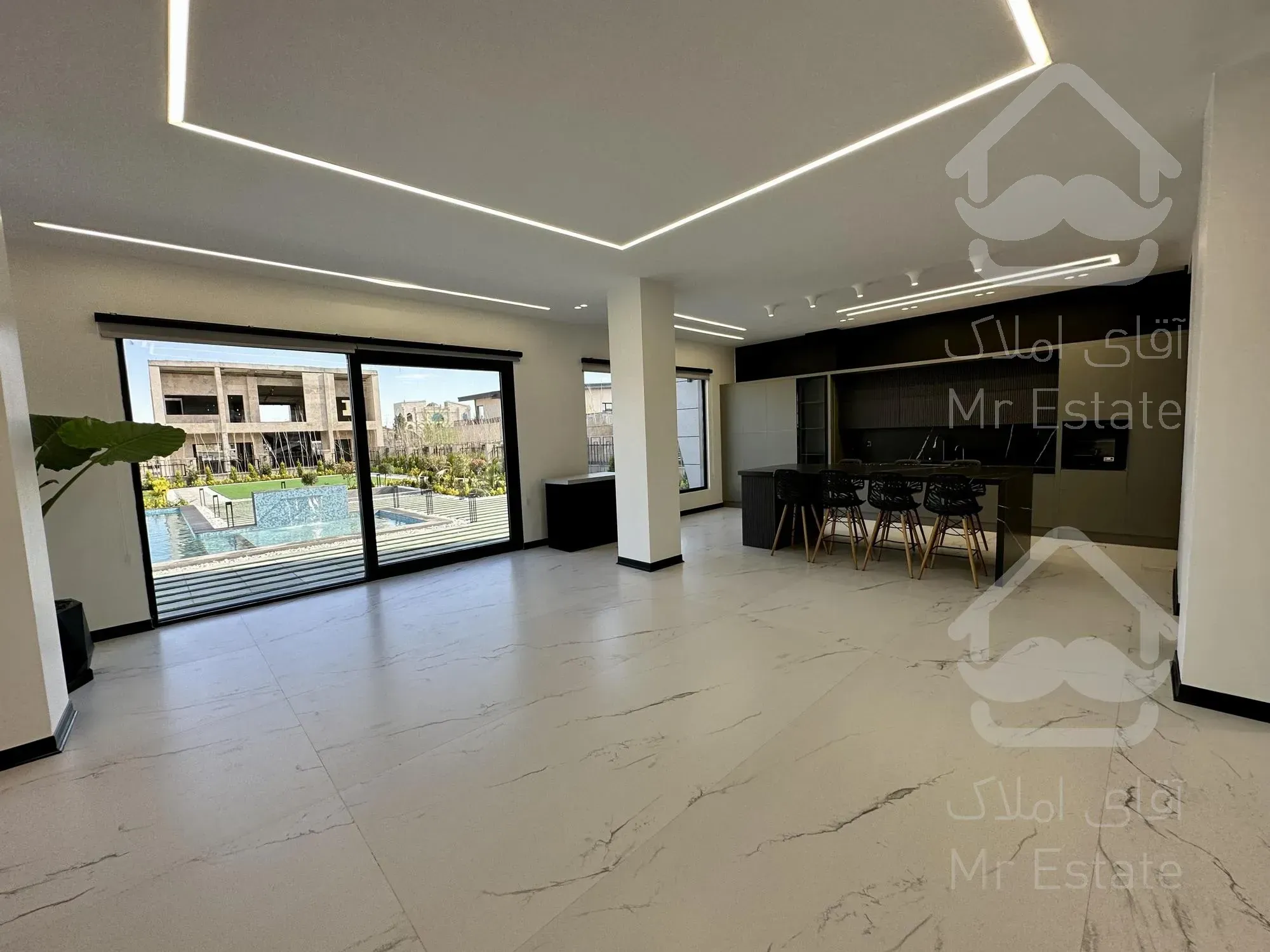 1350 متر ویلا دوبلکس مدرن لوکس شهرک خانه تهران پرندک