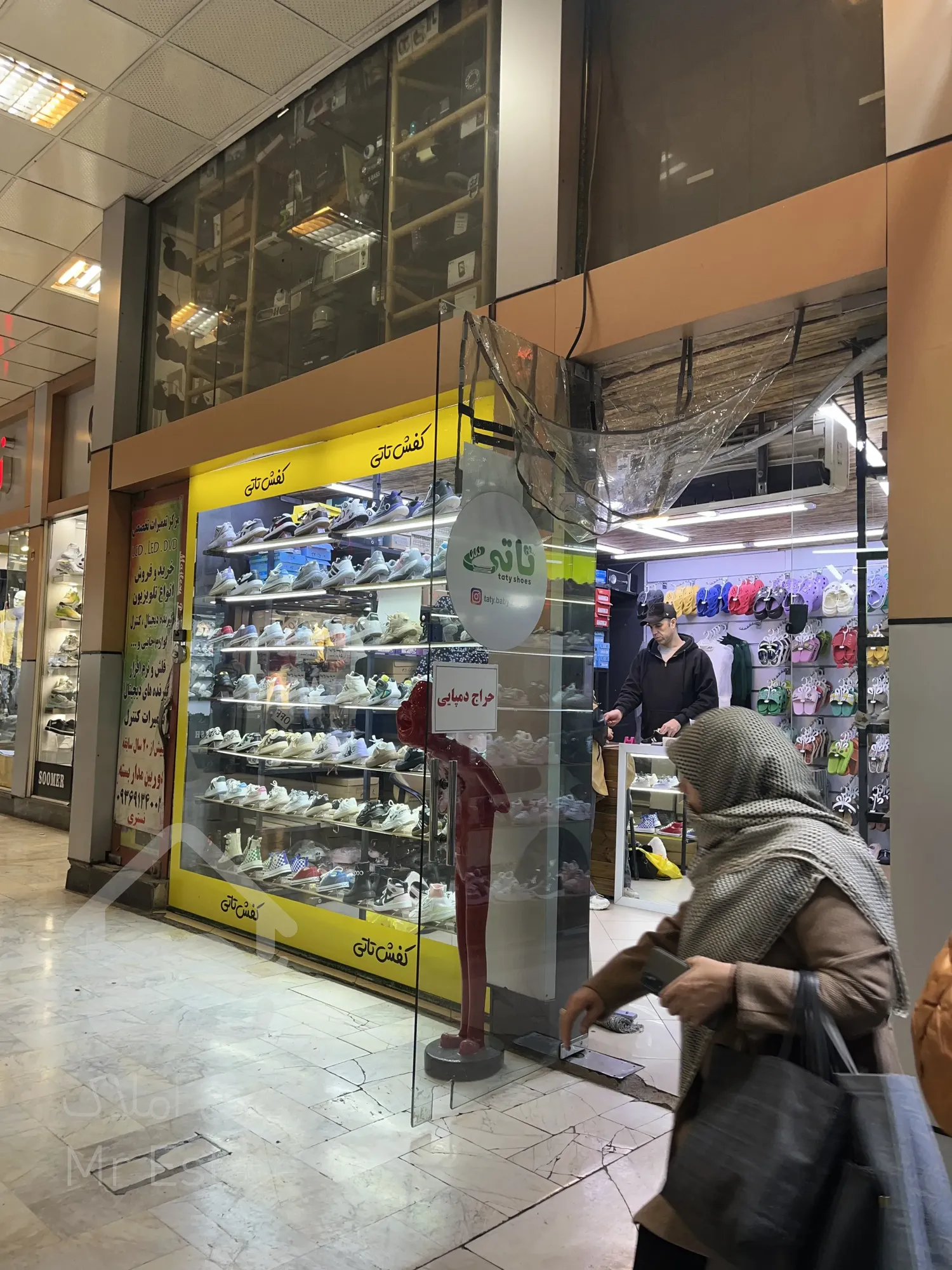 فروش مغازه نبش پاساژ نیمه شعبان مرکز بازار پاکدشت