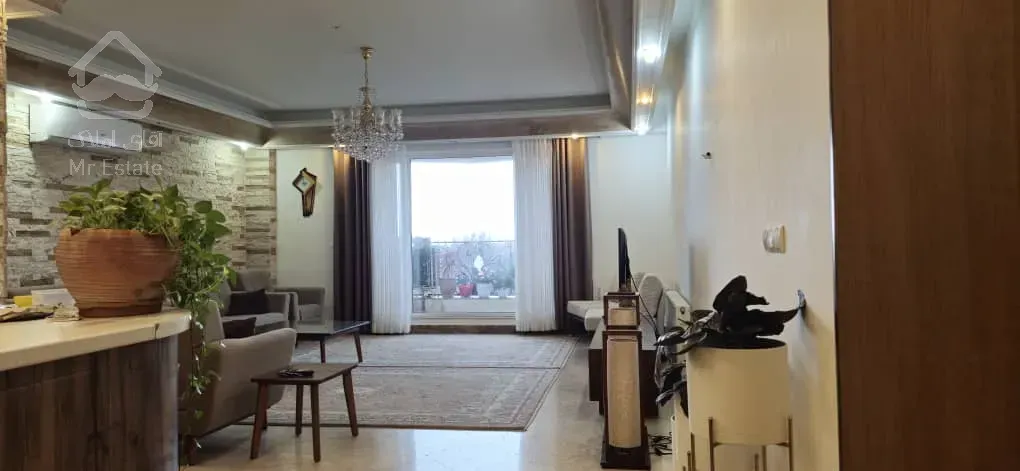 اپارتمان ۲خوابه ۱۳۳متری واحد لوکس و نورگیر و ویو عالی