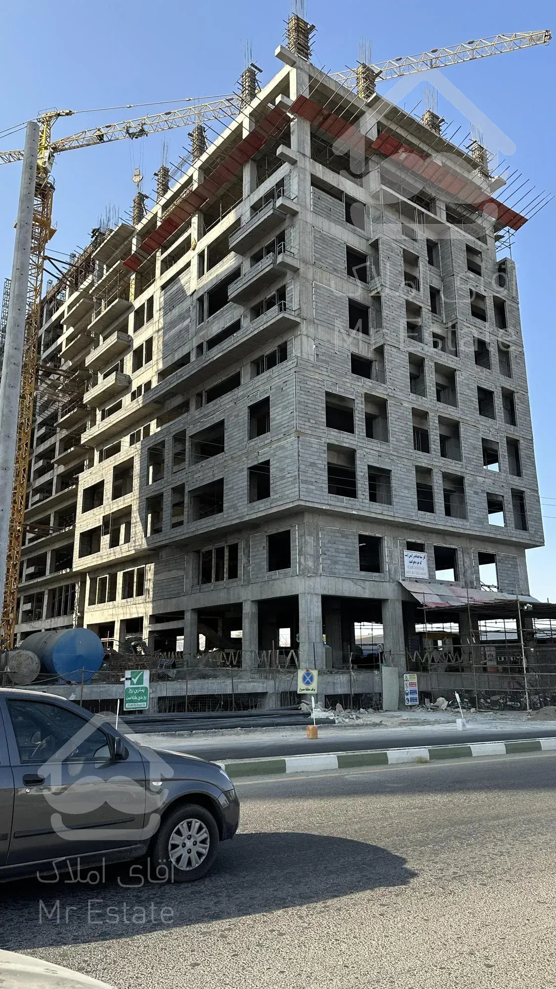 فیش اپارتمان زعفرانیه مهندسین بلوک CD