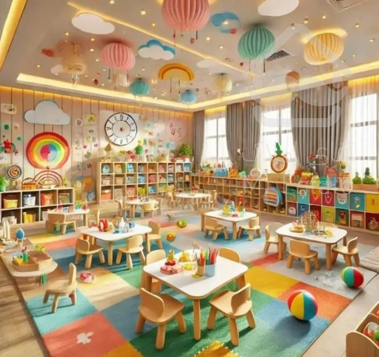 آپارتمان فول امکانات با مشاعات آبی سند تک برگ