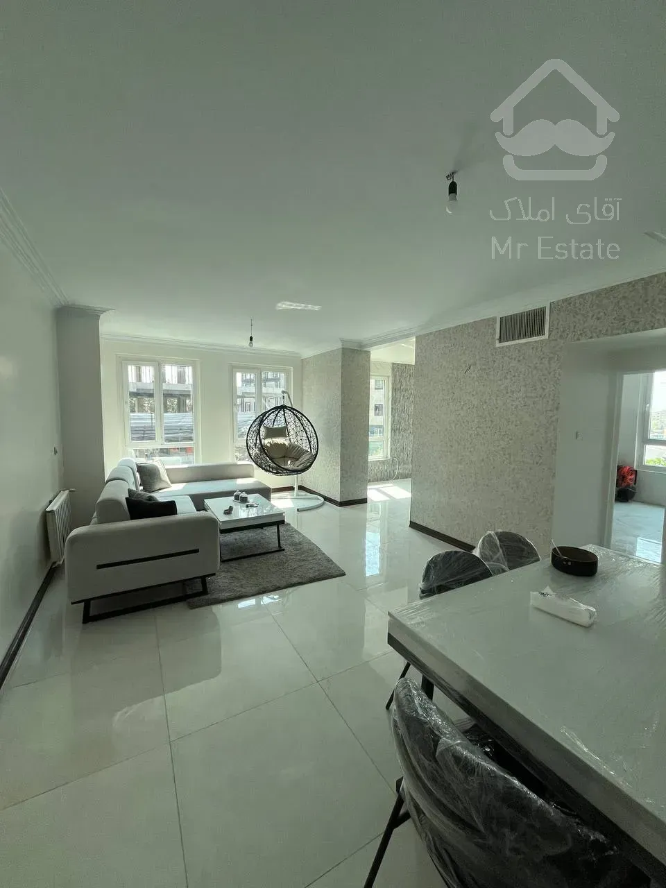 فروش آپارتمان ۷۵ متری ۲ خوابه سالن پرده خور فول دیزاین در فکوری