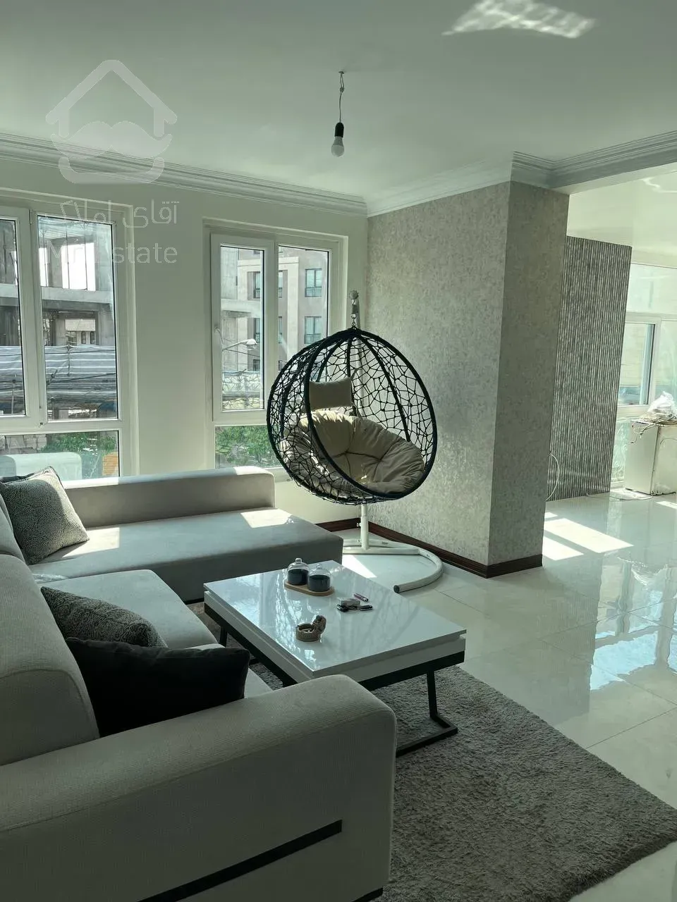 فروش آپارتمان ۷۵ متری ۲ خوابه سالن پرده خور فول دیزاین در فکوری