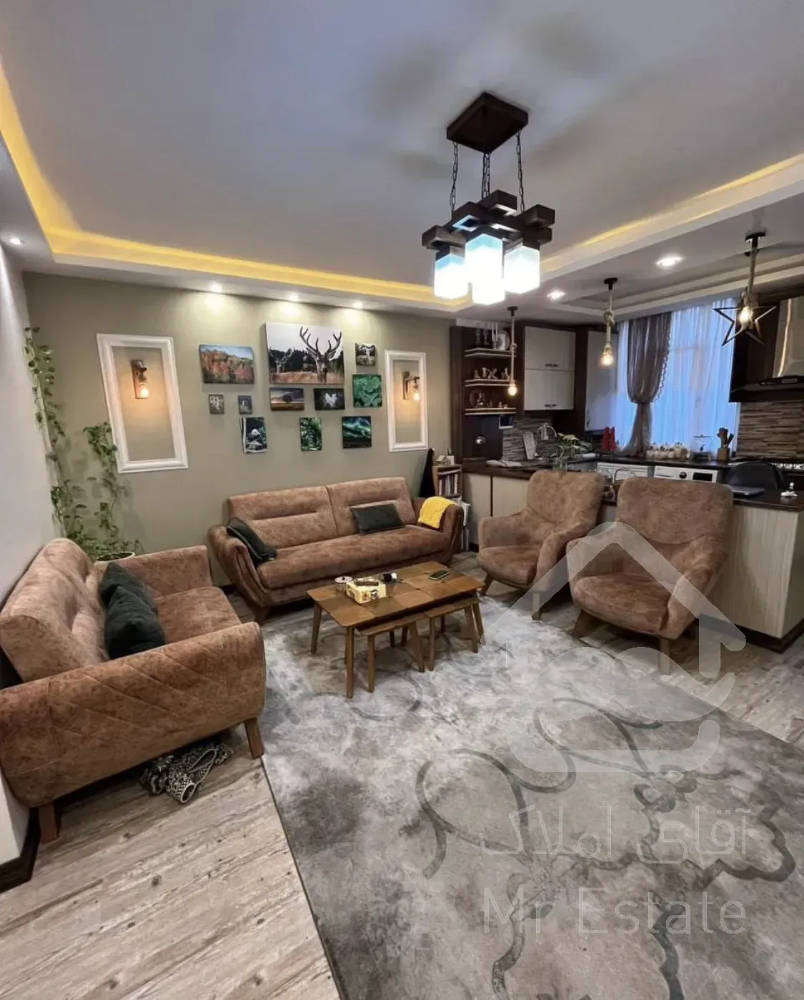 فروش آپارتمان ۶۳ متر دیزاین‌کامل در فردوس