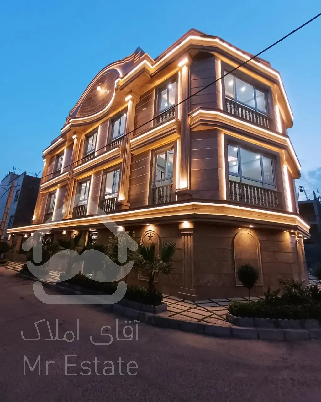 ویلای دوطبقه مجزا استخر دار