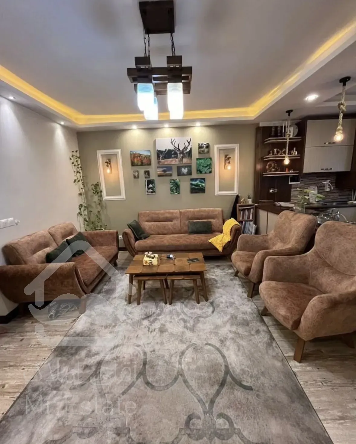 فروش آپارتمان ۷۵ متری ۲ خوابه در جنت آباد مرکزی