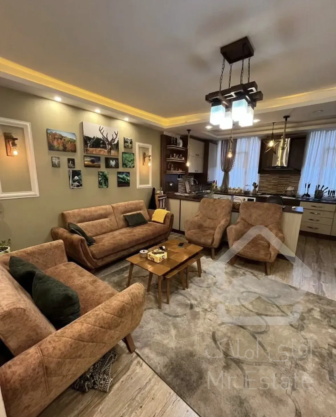 فروش آپارتمان ۸۰ متری ۲ خوابه فول امکانات رو به آفتاب در فردوس