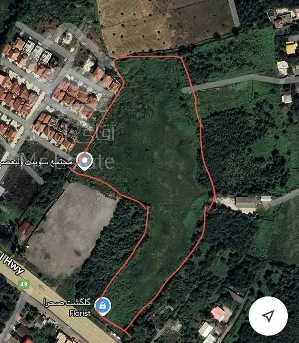 فروش زمین ۳۷هزار متری بر اصلیه منطقه ازاد