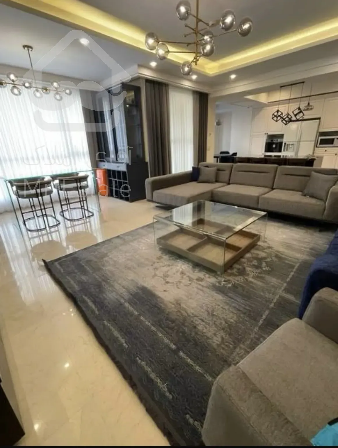 125متر دوخواب خوش نقشه فول امکانات