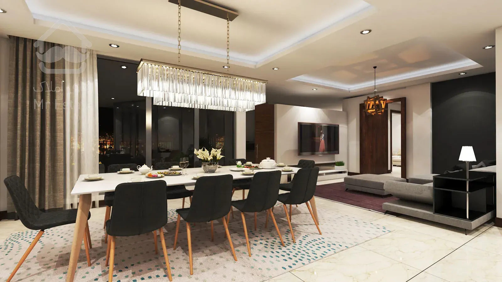 اجاره آپارتمان ١٩٠متري شهرك غرب سيماي ايران