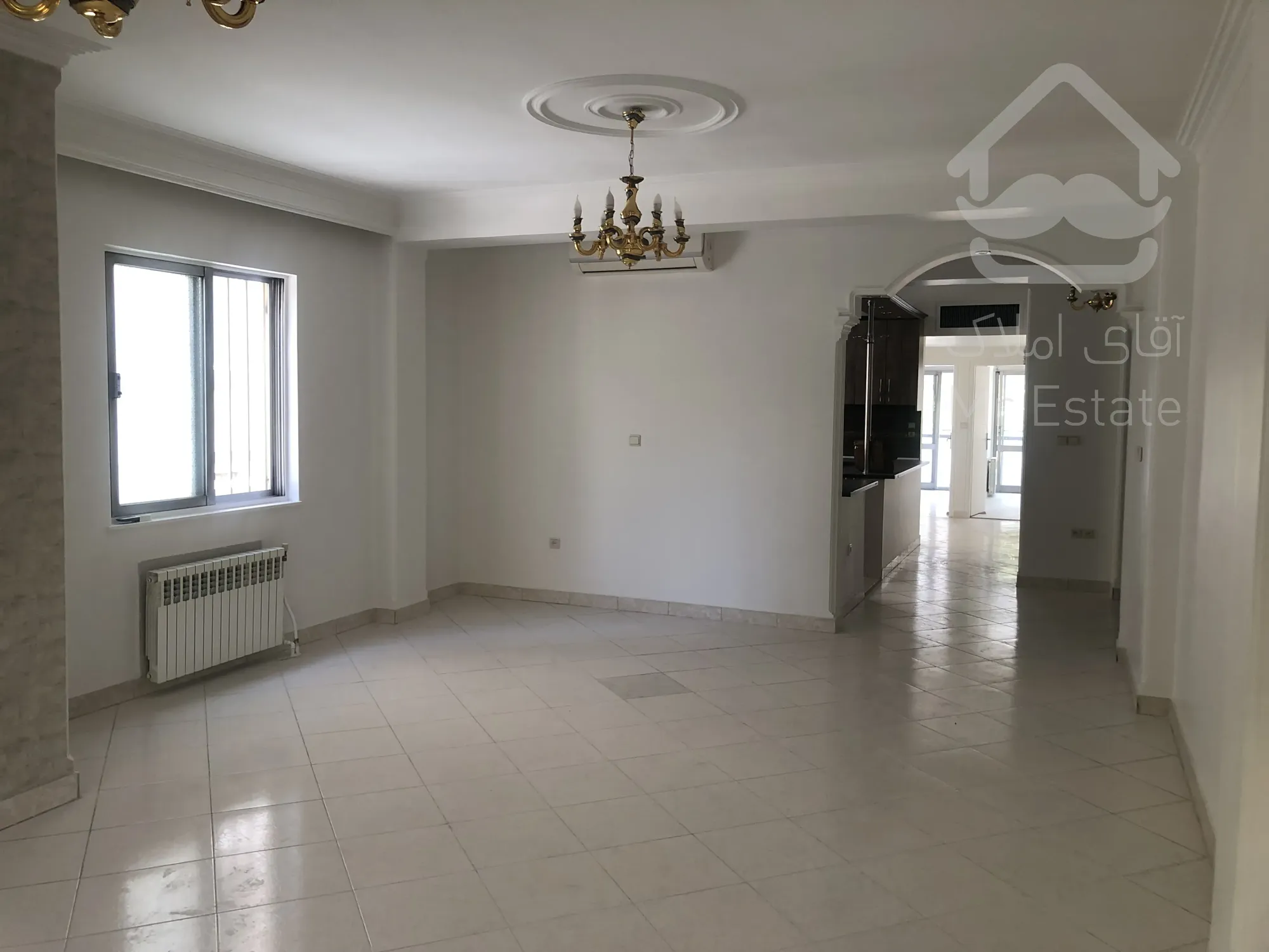 اجاره آپارتمان١٣٠متري٢خوابه شهرك غرب زرافشان