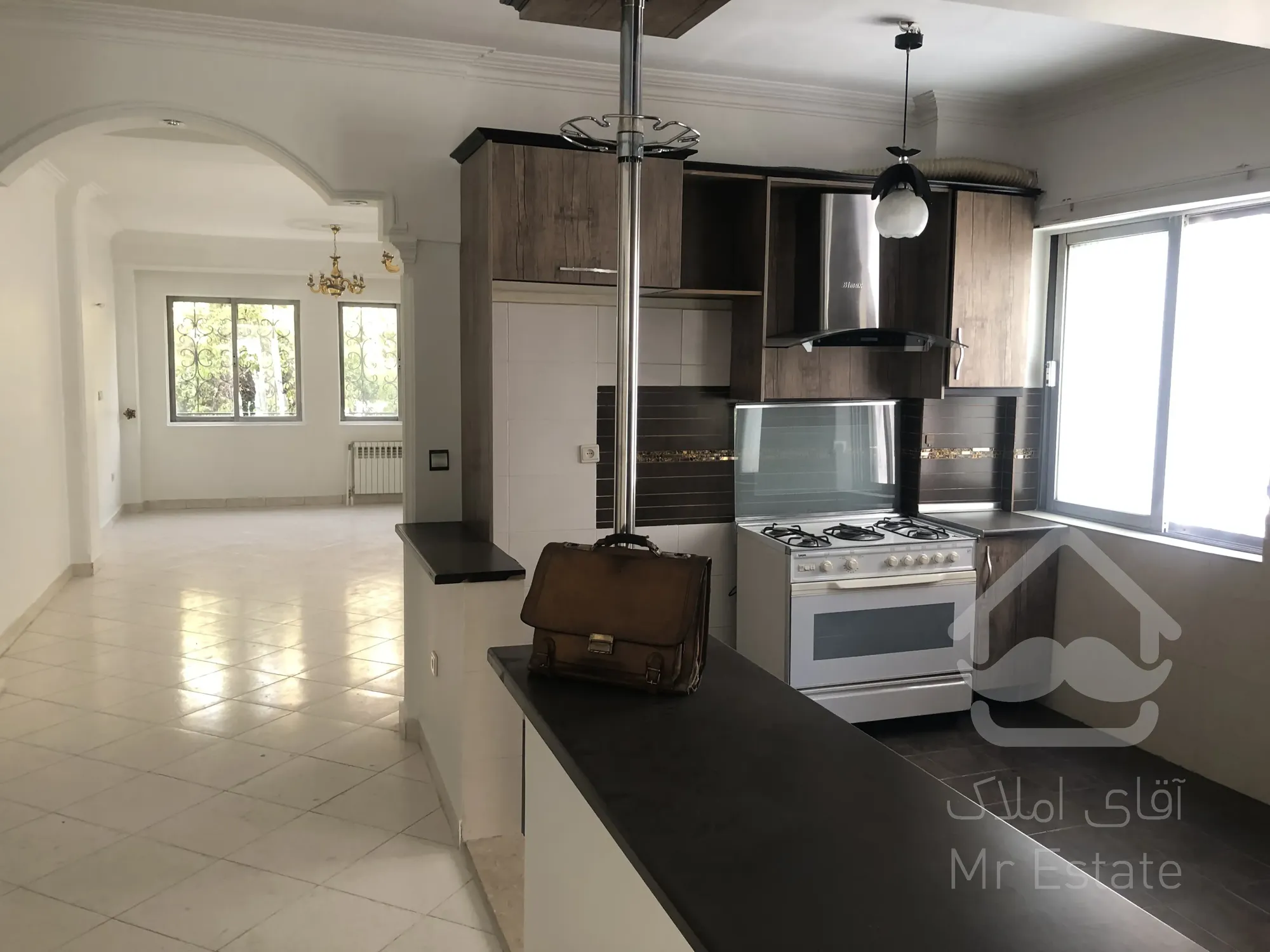 اجاره آپارتمان١٣٠متري٢خوابه شهرك غرب زرافشان