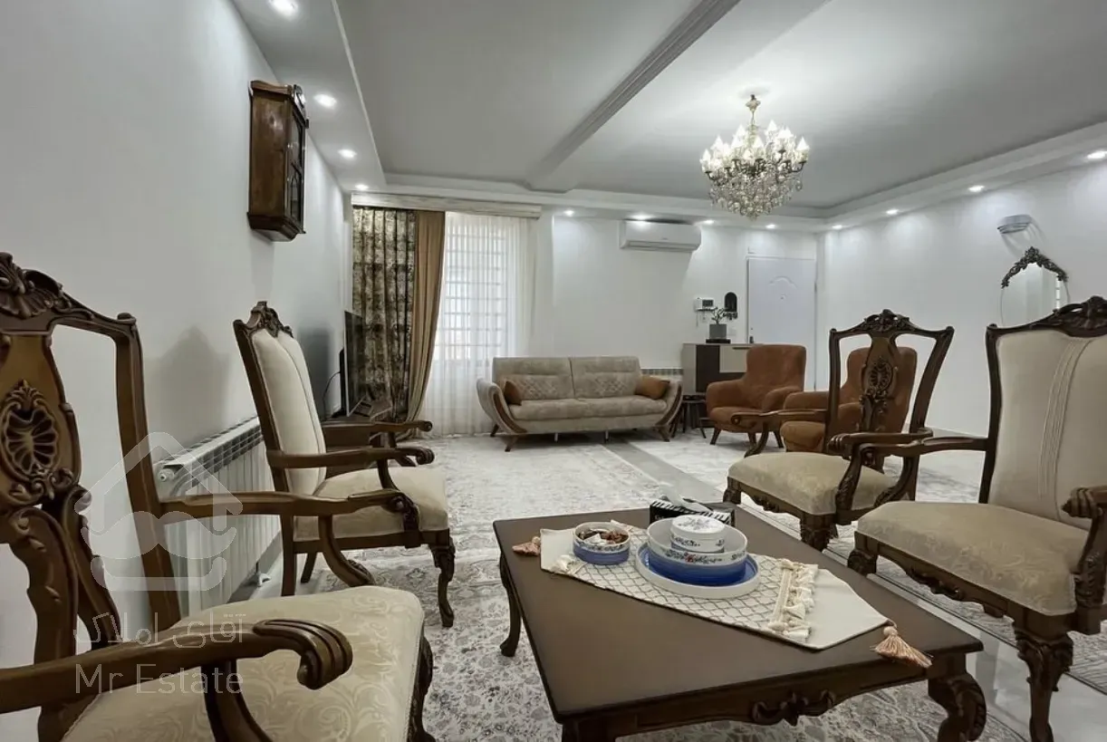 فروش آپارتمان در باغ فیض/ سالن پرده خور