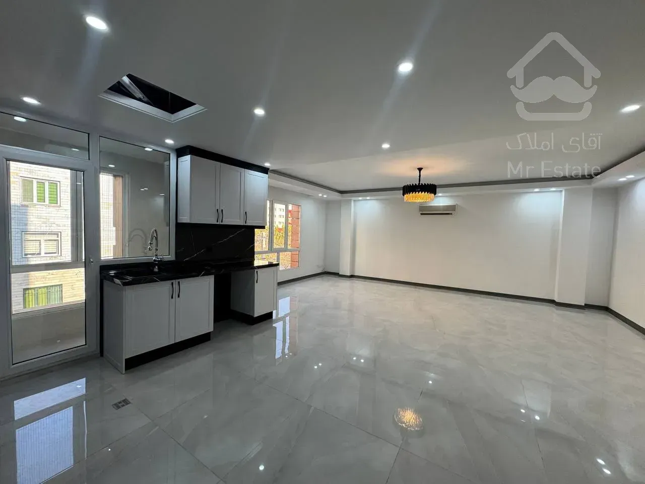 فروش آپارتمان ۷۷ متری ۲ خوابه سالن پرده خور در پروانه شمالی