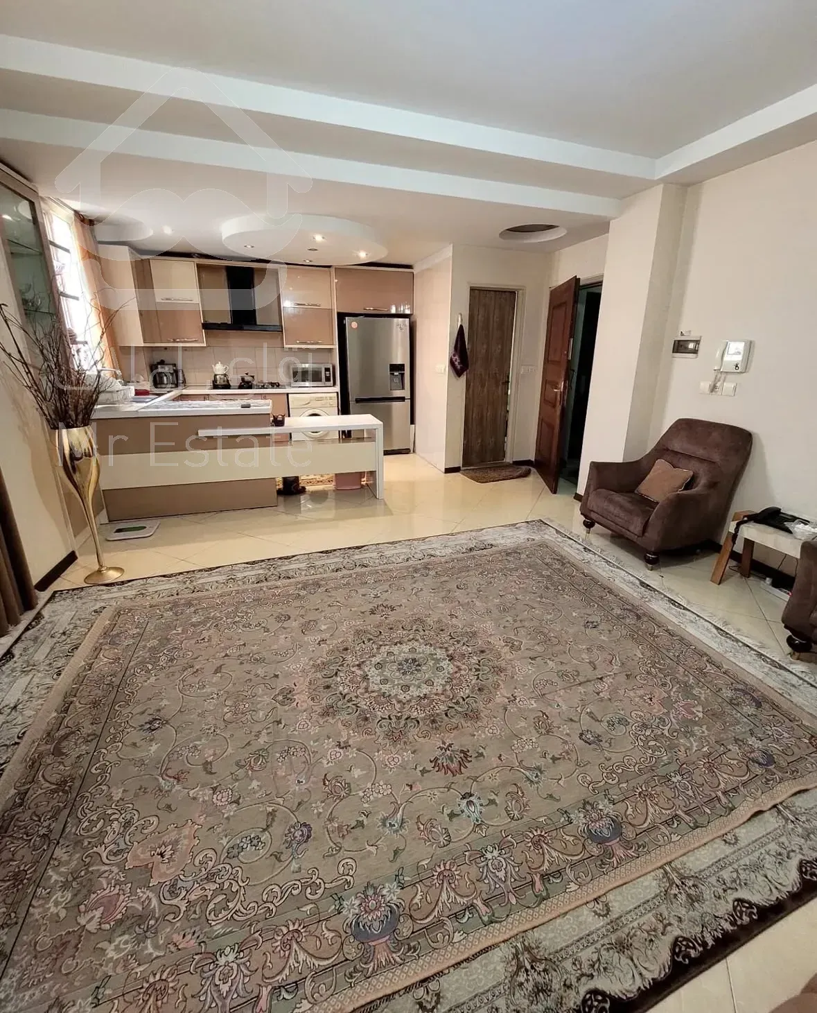 فروش آپارتمان ۷۵ متری ۲ خوابه فول امکانات سالن پرده خور در فردوس