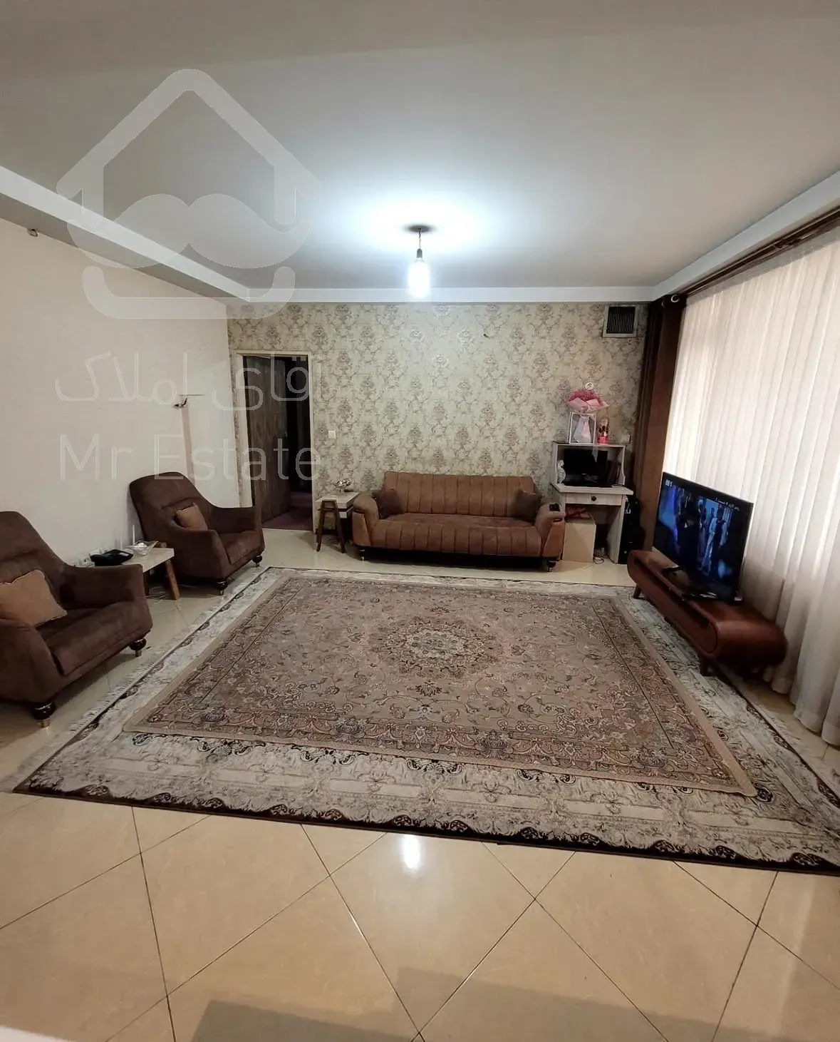 فروش آپارتمان ۷۵ متری ۲ خوابه فول امکانات سالن پرده خور در فردوس