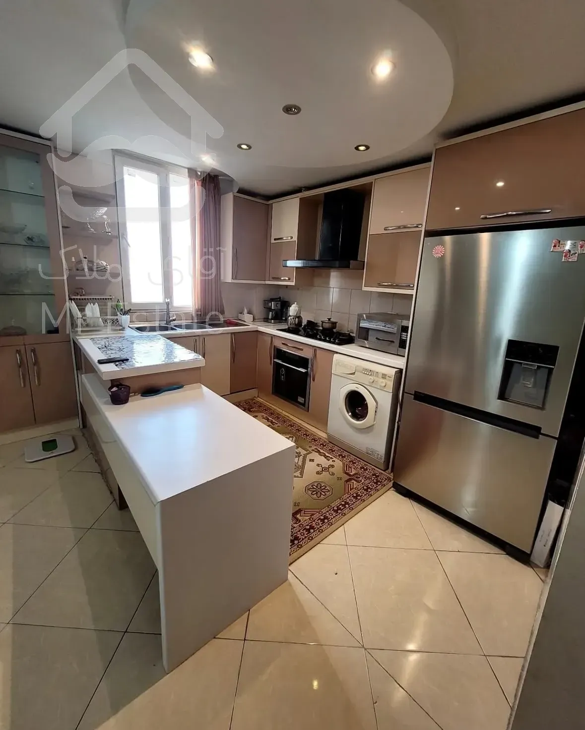 فروش آپارتمان ۷۵ متری ۲ خوابه فول امکانات سالن پرده خور در فردوس