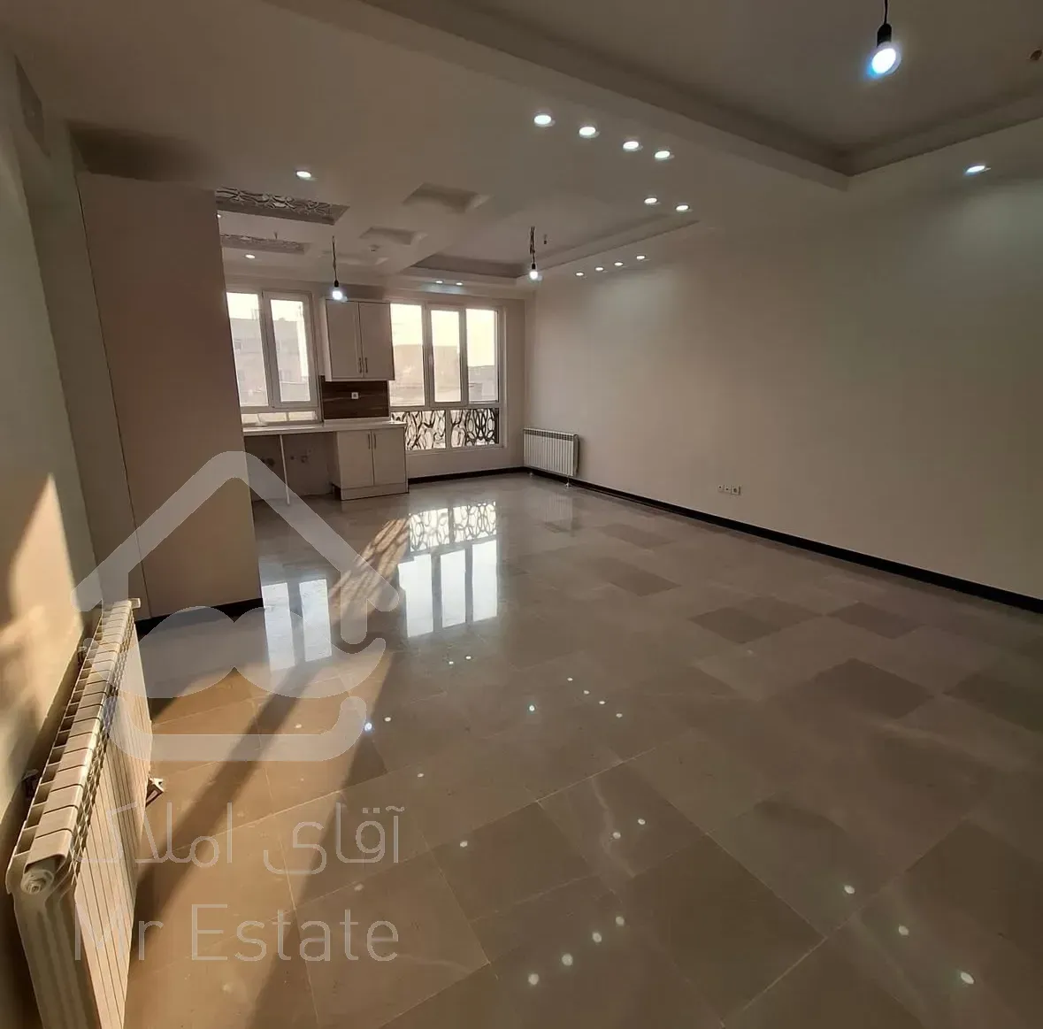 ۱۱۵متر۲خوابه فول امکانات رو به آفتاب در فردوس