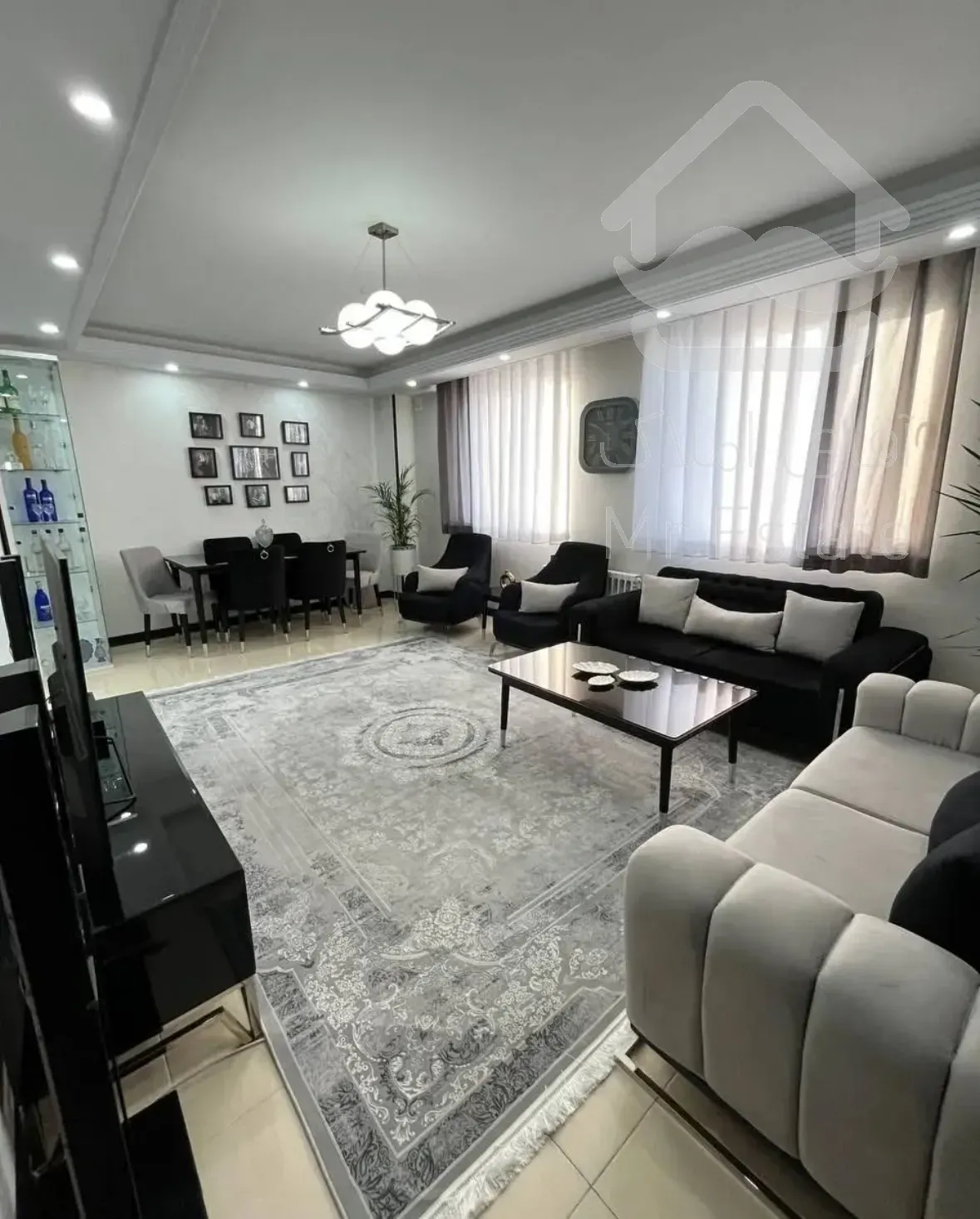 فروش آپارتمان ۵۵ متری یک خوابه سالن پرده خور در ارم