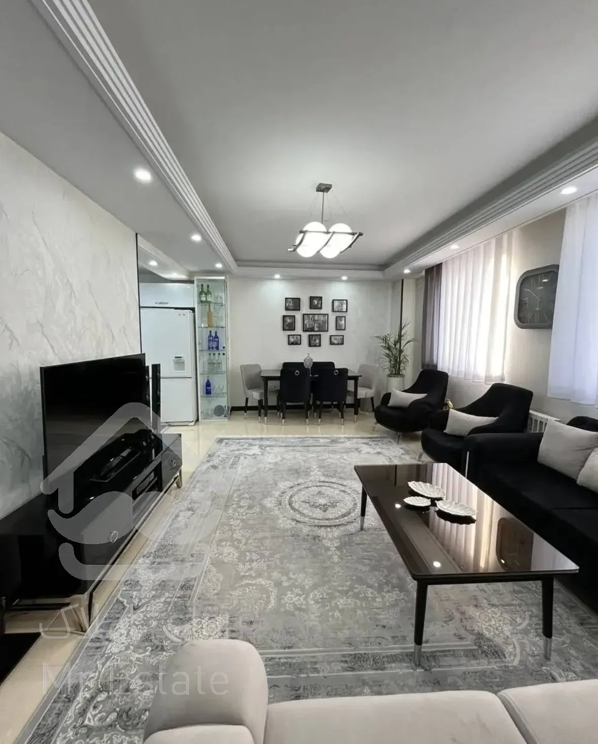 فروش آپارتمان ۶۵ متری یک خوابه فول امکانات سالن پرده خور در فردوس