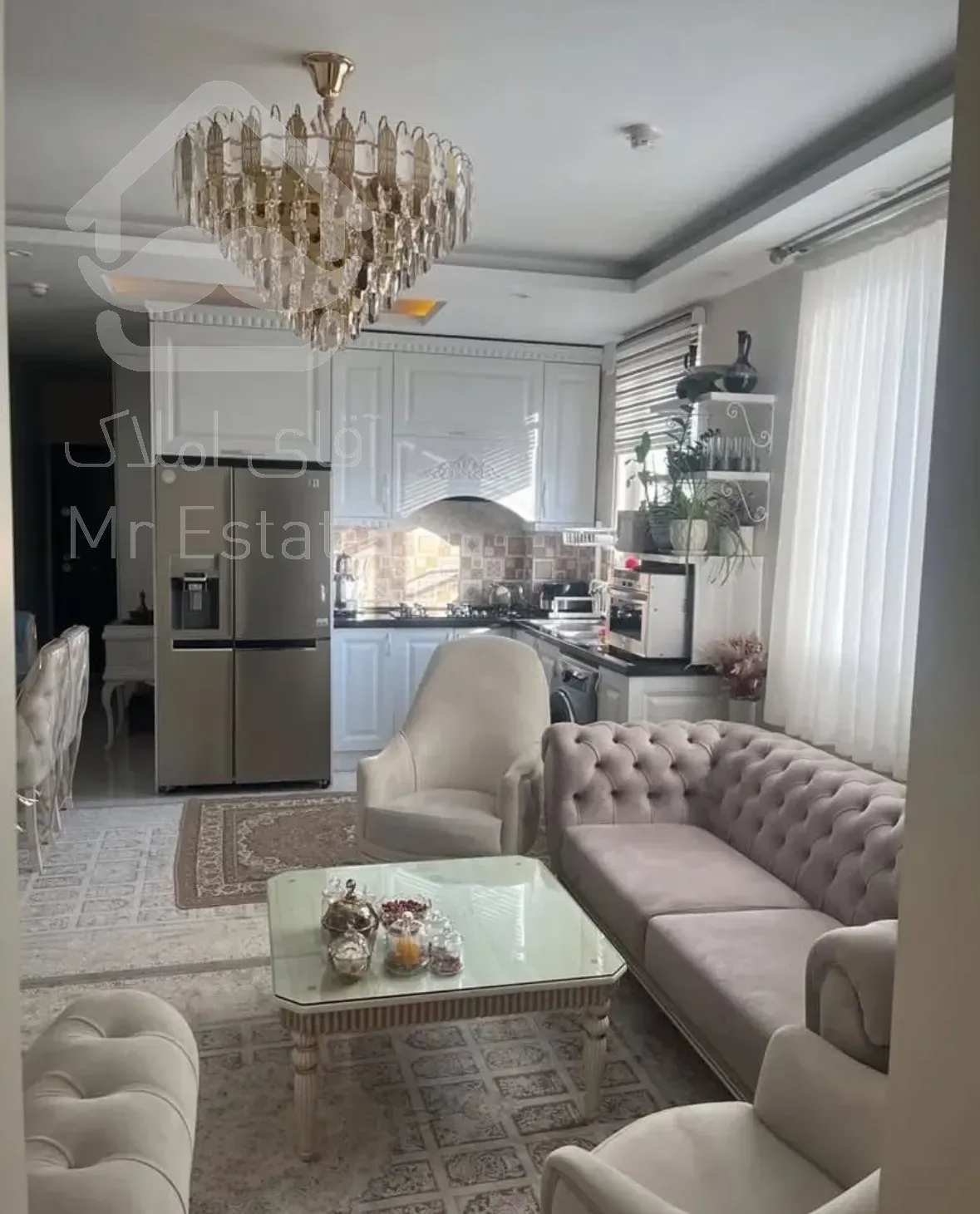 فروش آپارتمان ۵۰ متری یک خوابه ۸ ساله سازه لوکس در فردوس