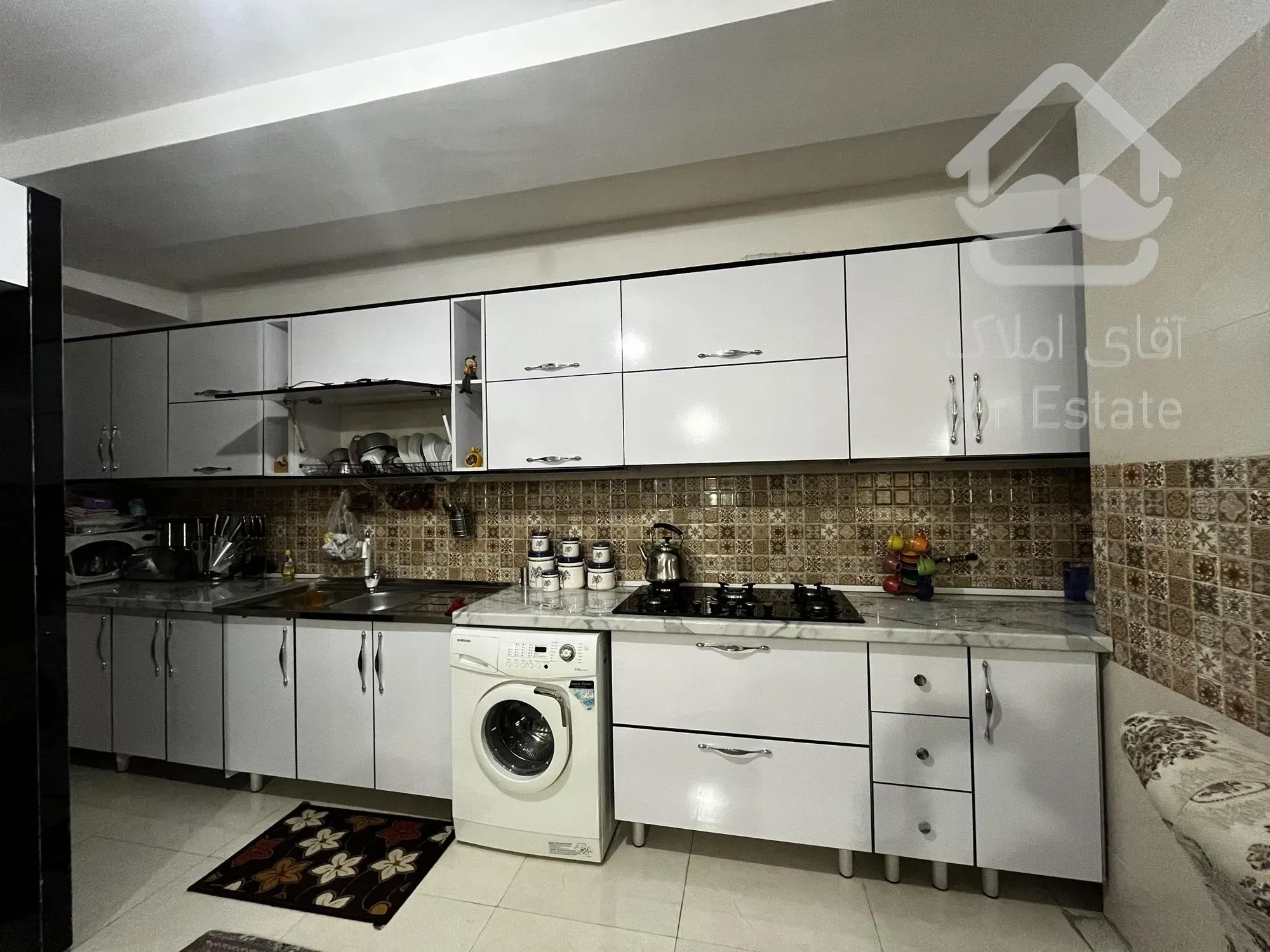 ١٣٠ متر ٢ خوابه خوش نقشه