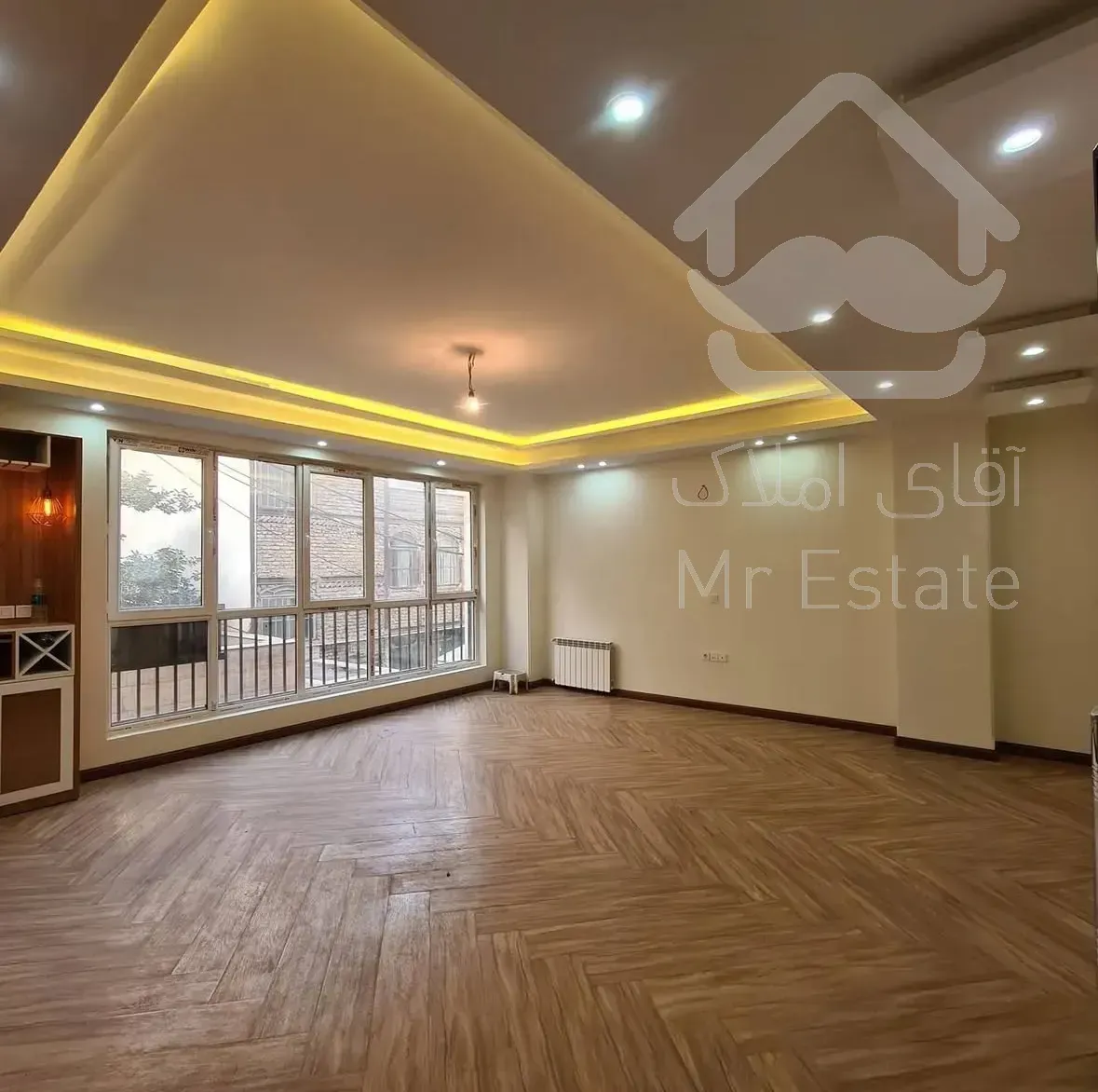 فروش آپارتمان ۹۷متری ۲خوابه فول امکانات سالن پرده خور در شهرک نفت