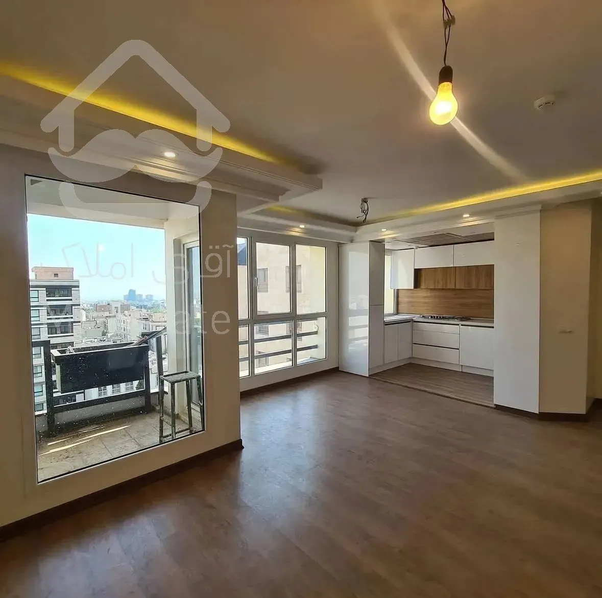 فروش آپارتمان ۹۵ متری ۲ خوابه سالن پرده خور در شهرک نفت