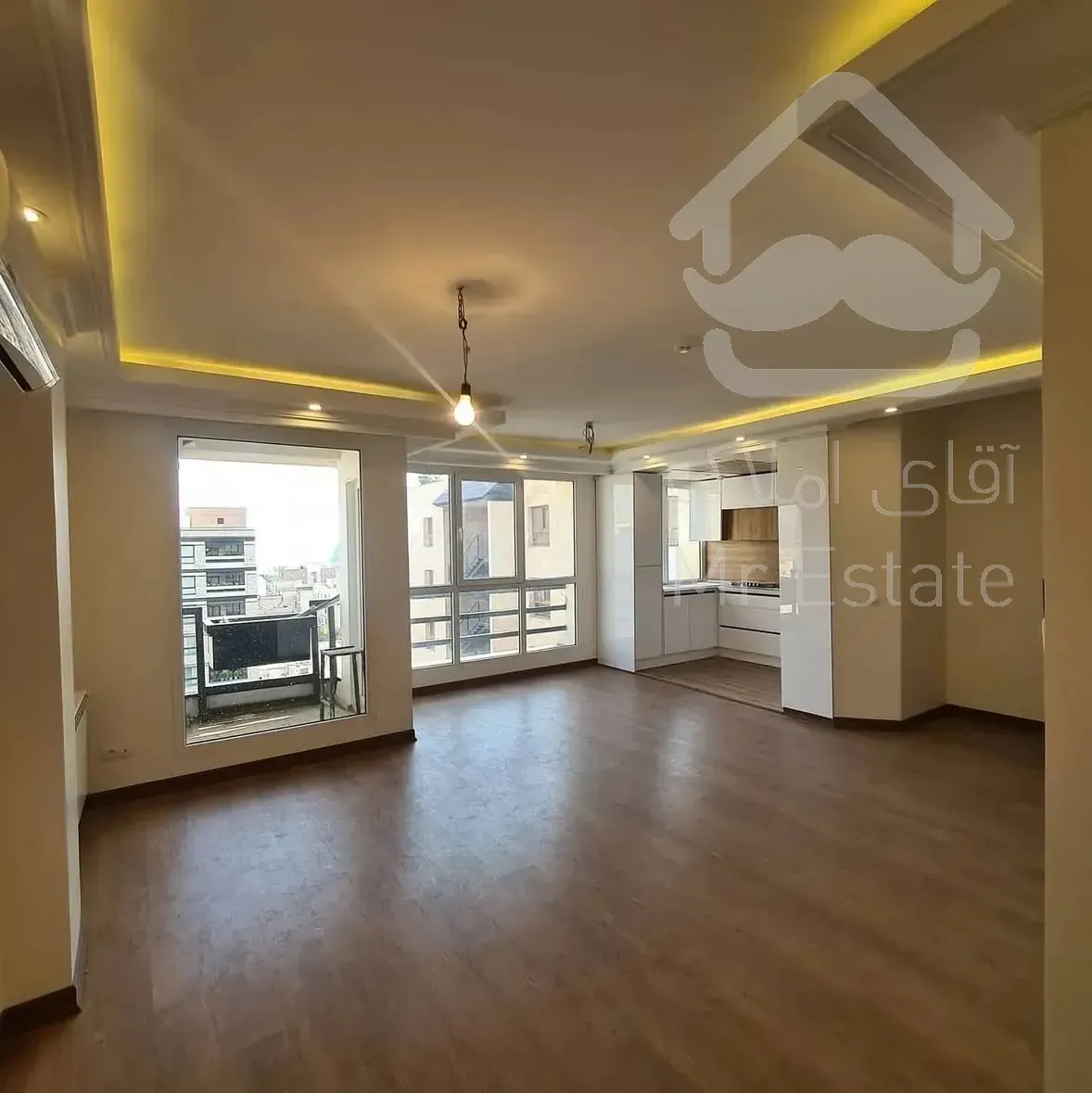 فروش آپارتمان ۹۵ متری ۲ خوابه سالن پرده خور در شهرک نفت