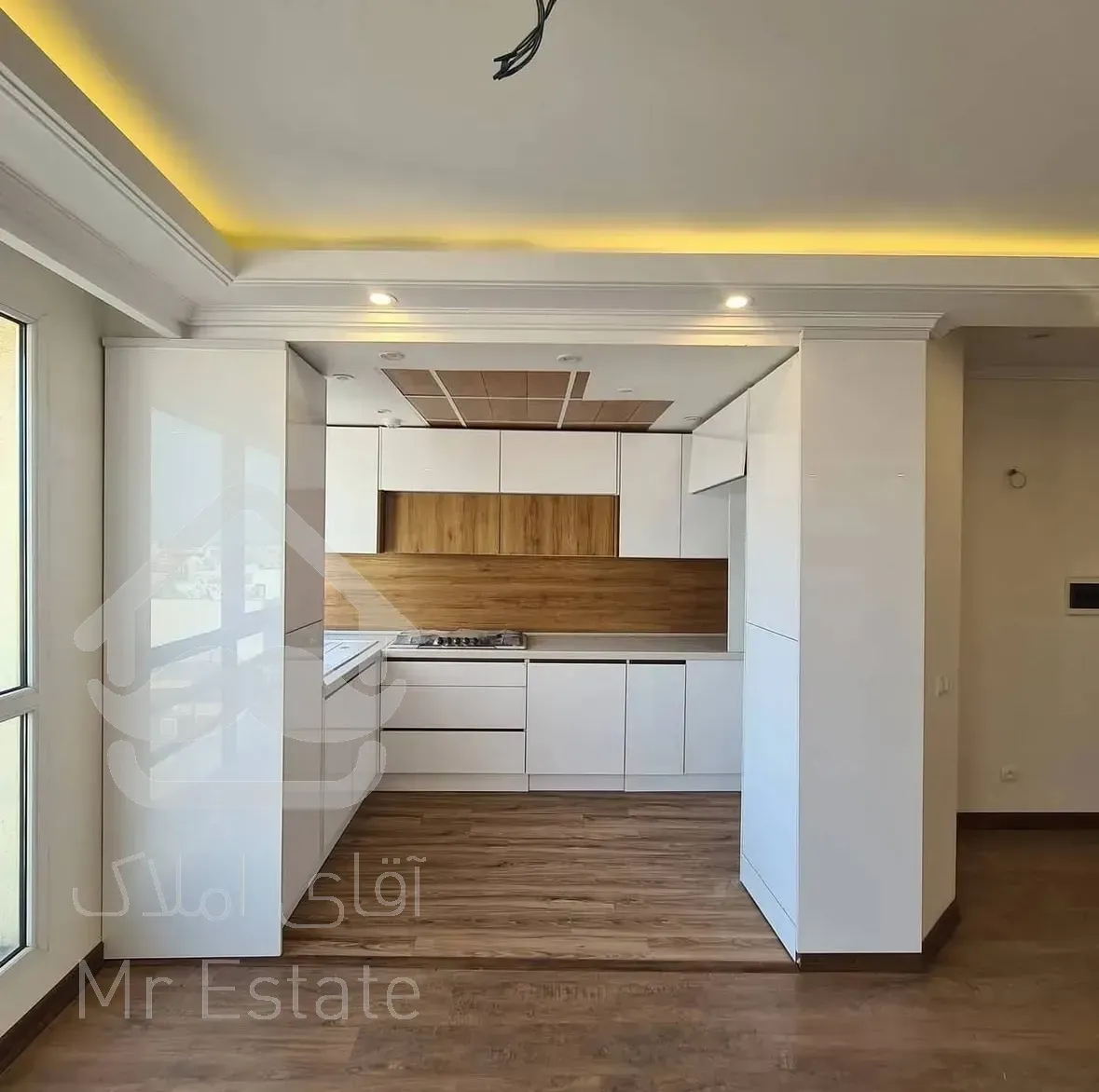 فروش آپارتمان ۹۵ متری ۲ خوابه سالن پرده خور در شهرک نفت