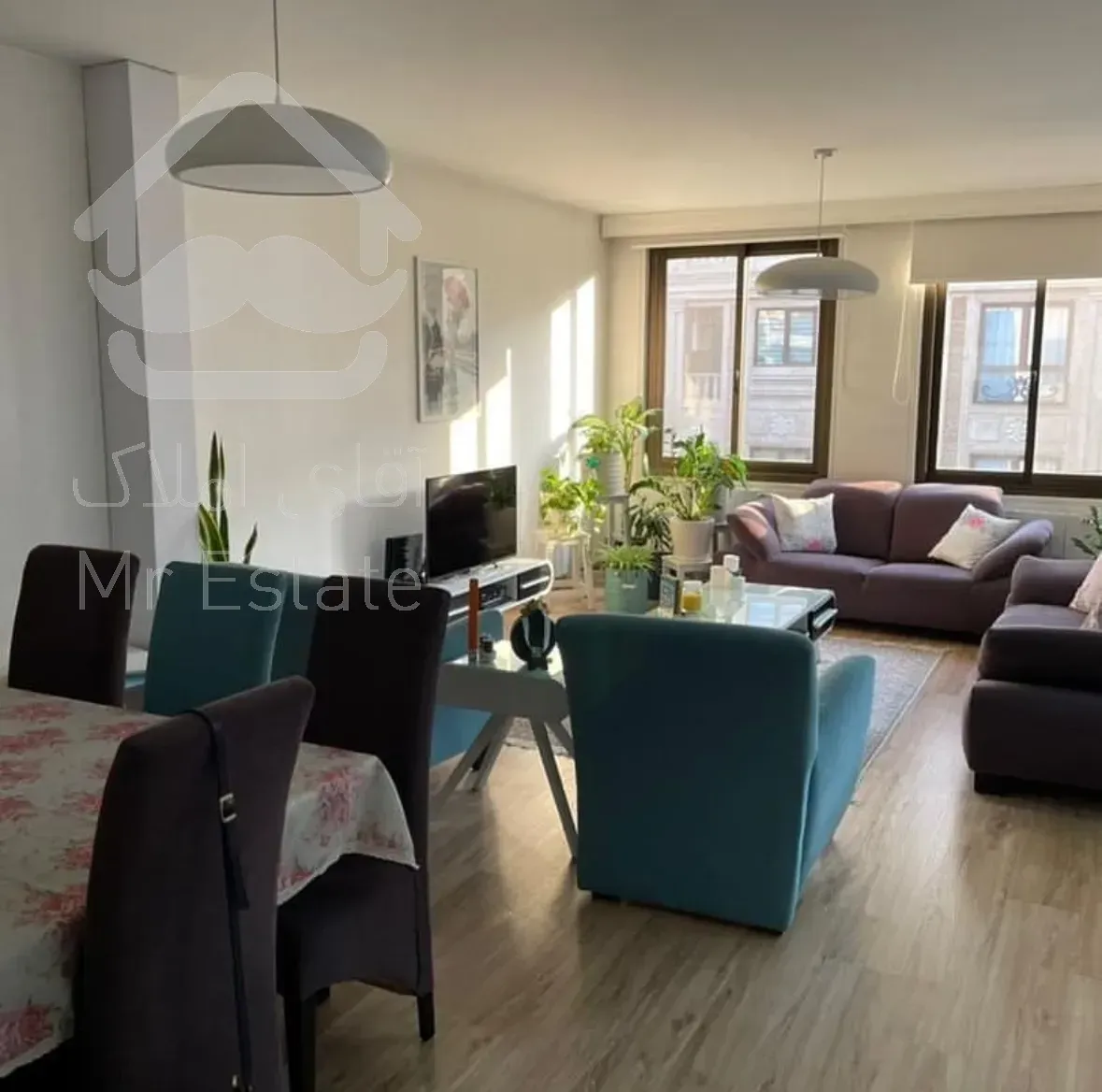 فروش آپارتمان ۶۸ متری یک خوابه خطی رو به آفتاب در ک‌ی ارم