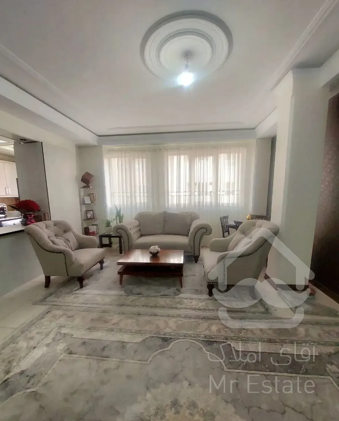 فروش آپارتمان ۶۶ متری ۲ خوابه ۲ کله نور در جنت آباد شمالی